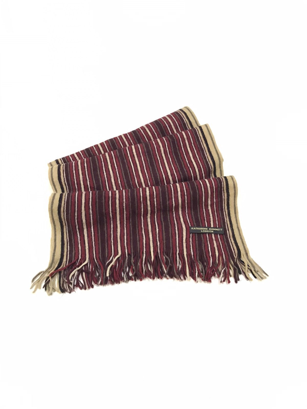 Katharine Hamnett London × Other KATHARINE HAMNETT LONDON WOOL SCARF STRIPED Size ONE SIZE - 1 Thumbnail