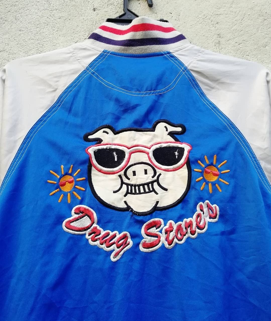 Japanese Brand × Vintage Drug Store big Logo Jacket Size US L / EU 52-54 / 3 - 5 Thumbnail