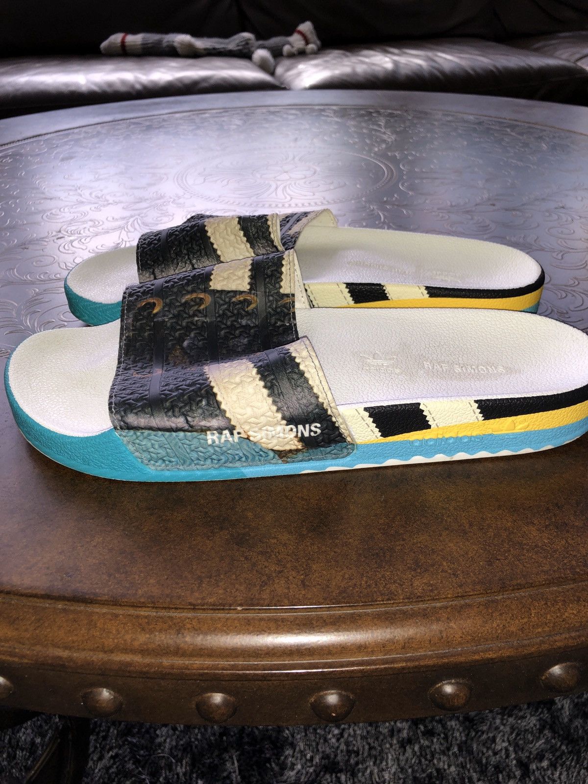 ADIDAS deals x Raf Simons Adilette Slides Sz 9