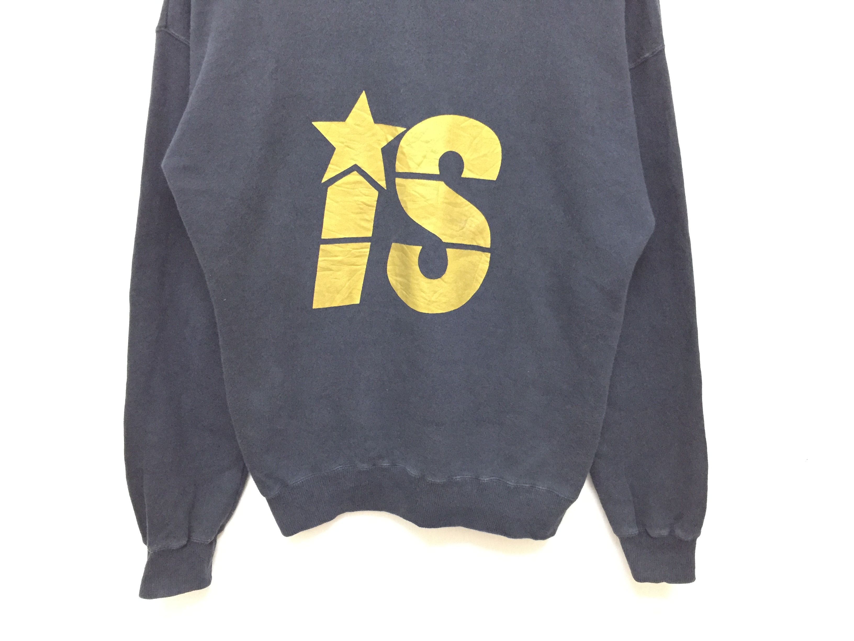 1990s I.S. Gold star logo sweatshirt
