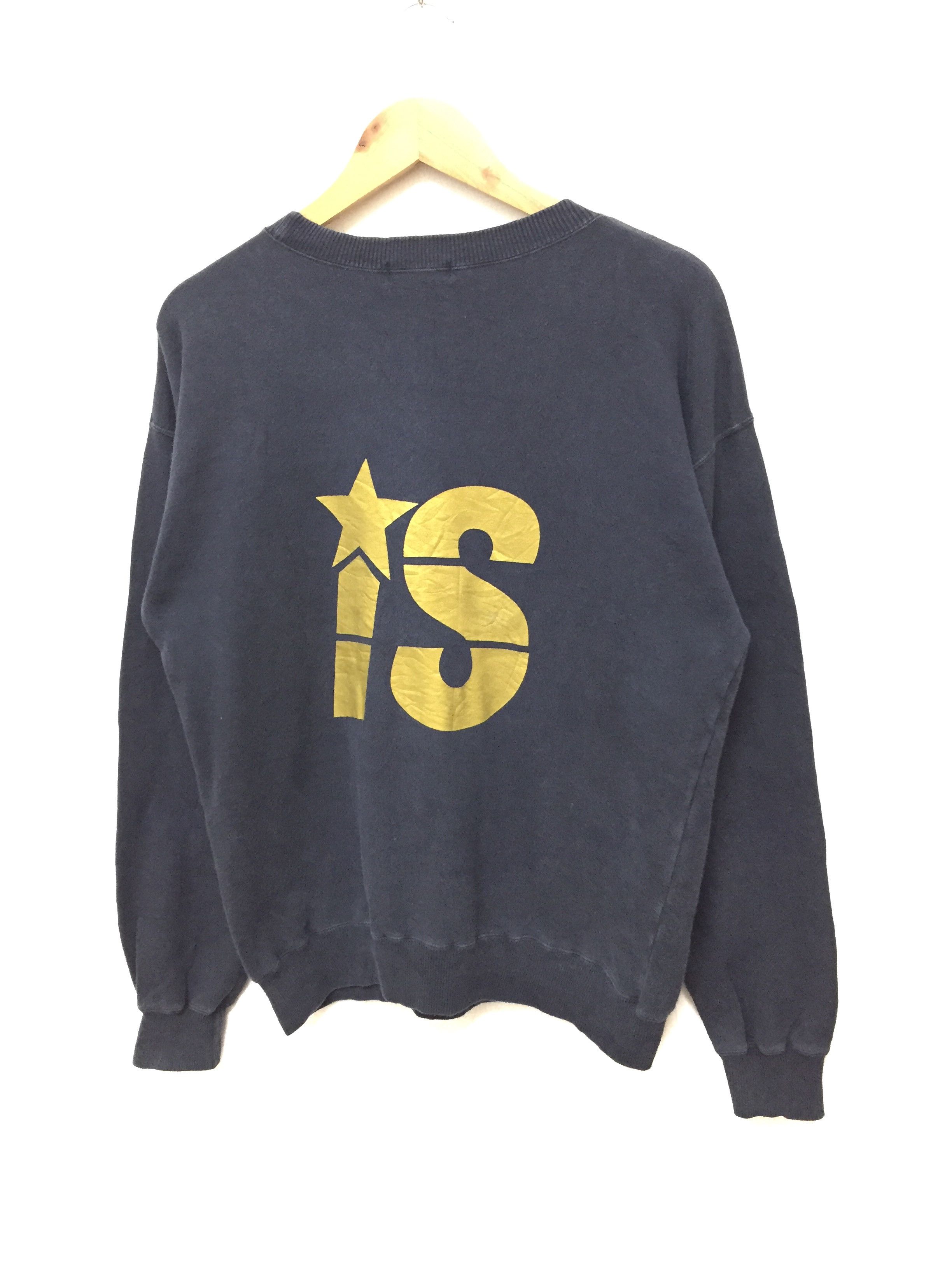 1990s I.S. Gold star logo sweatshirt