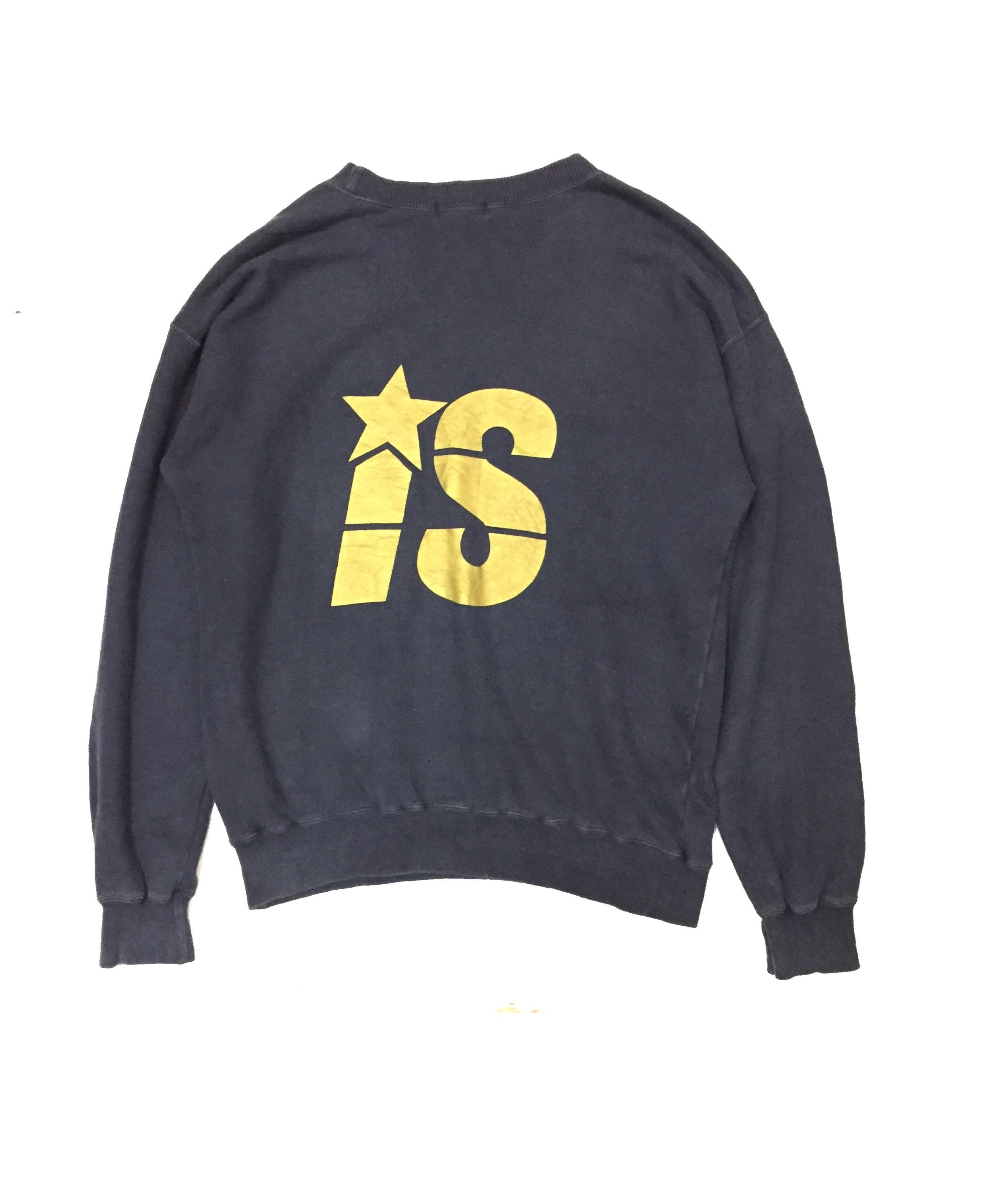 1990s I.S. Gold star logo sweatshirt