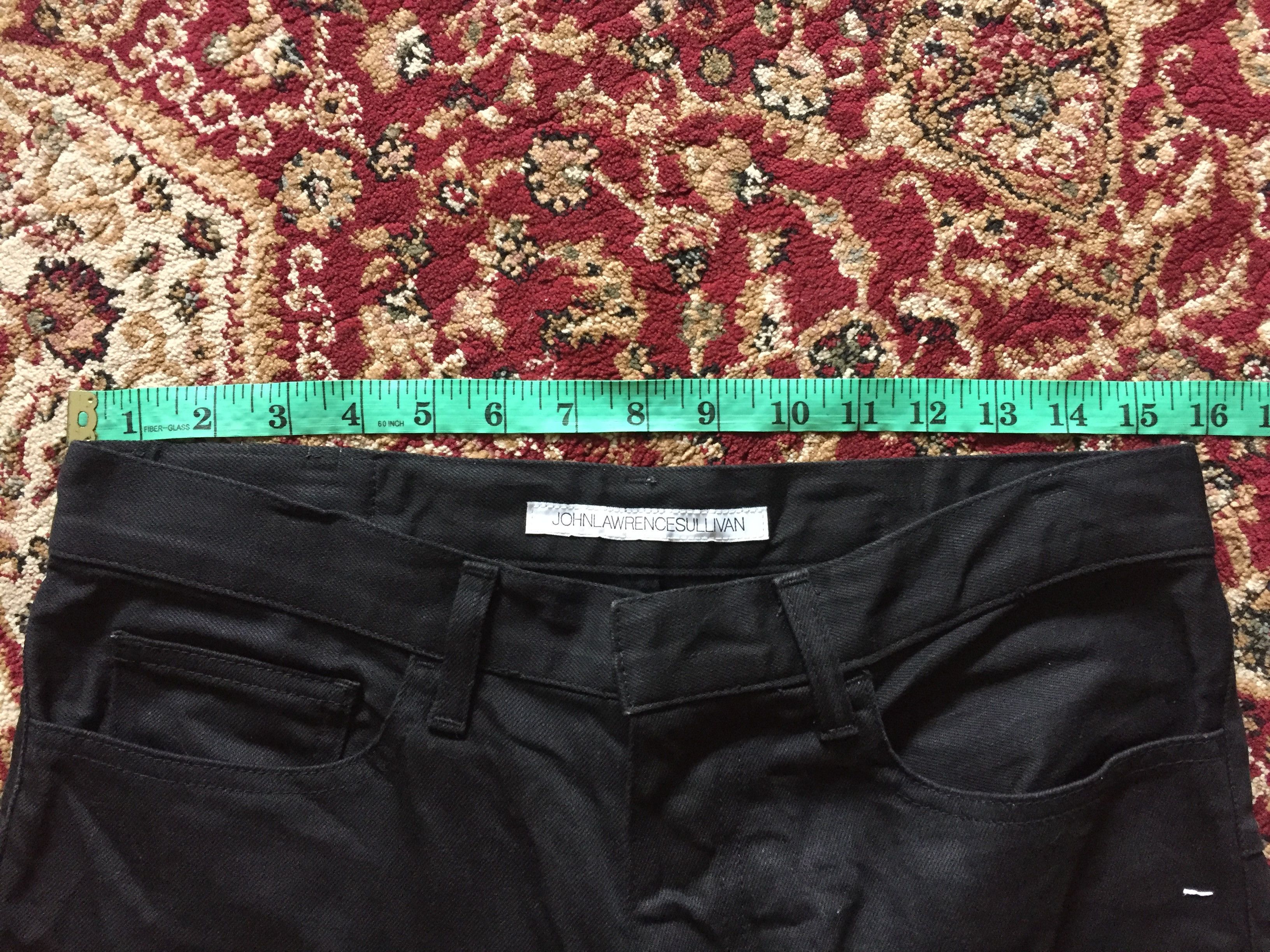 Lad Musician JLS Super black Stitch slim denim Size US 31 - 10 Thumbnail