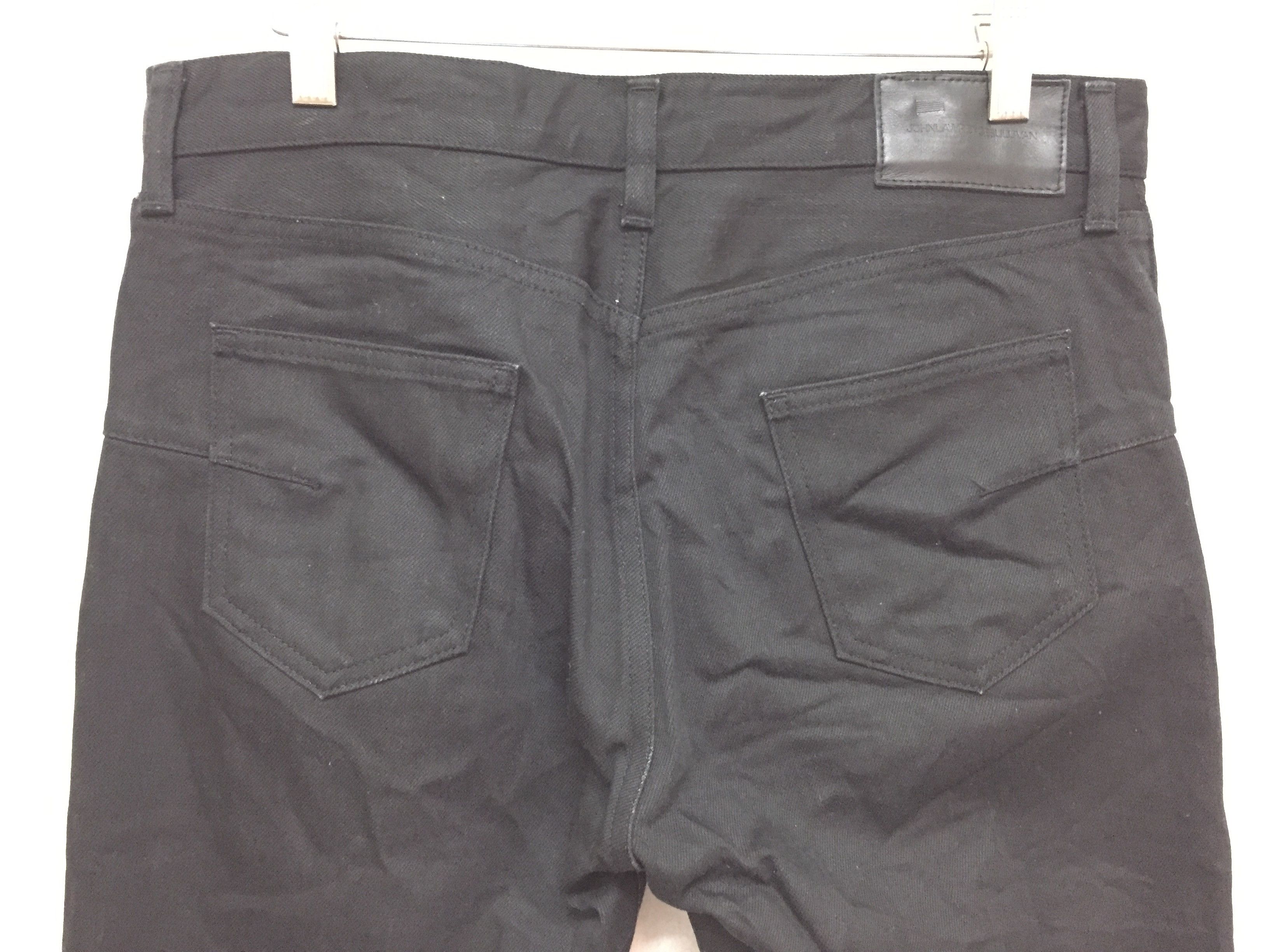 Lad Musician JLS Super black Stitch slim denim Size US 31 - 6 Thumbnail