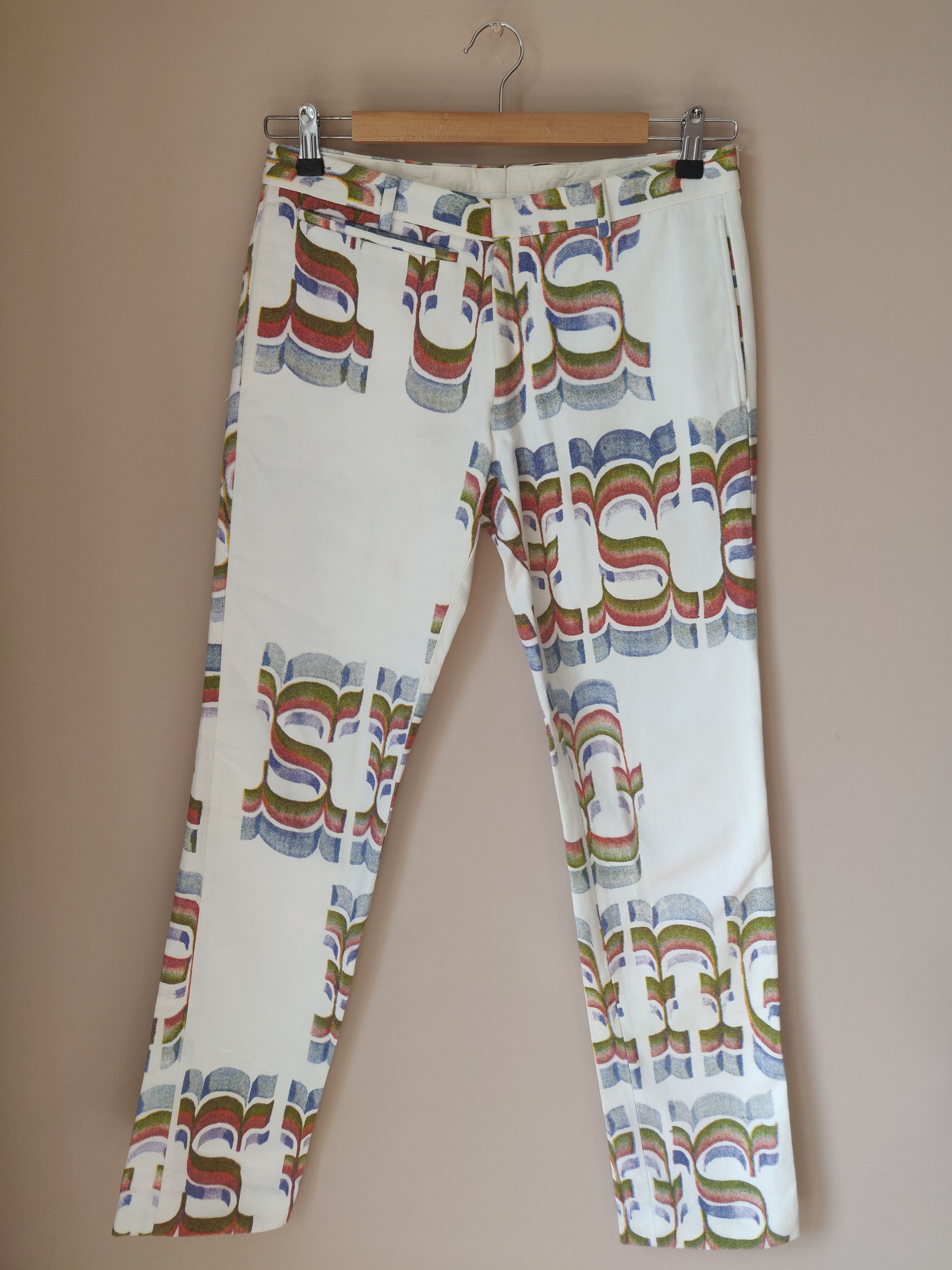 Dries Van Noten FW 2012 Psychedelic Pants | Grailed 