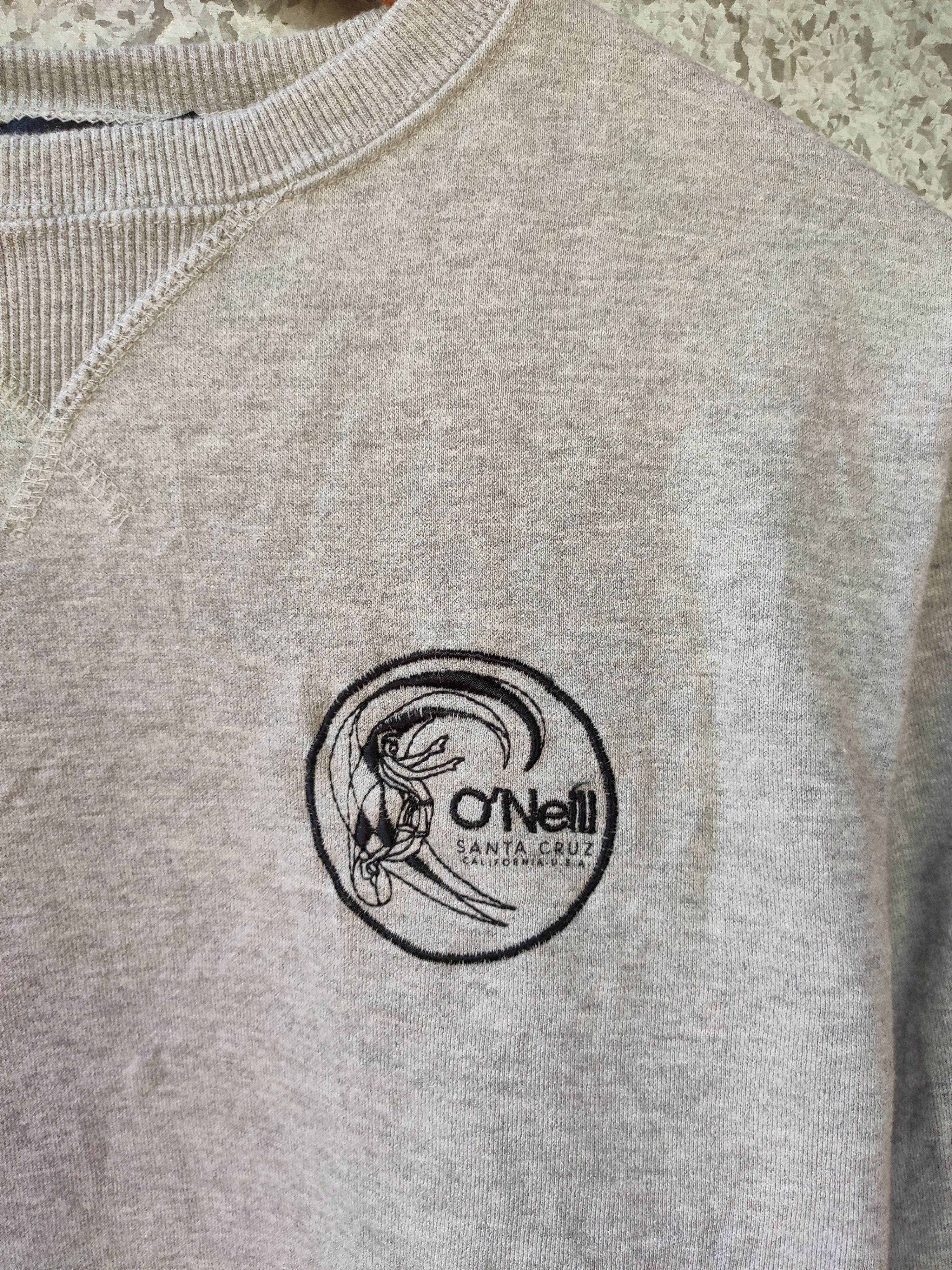 Vintage Oneill crewneck small Logo Sweatshirt Size Large