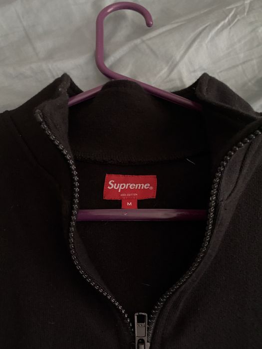 Supreme Half-Zip Warm Up Sweater - Blue Sweaters, Clothing - WSPME27527