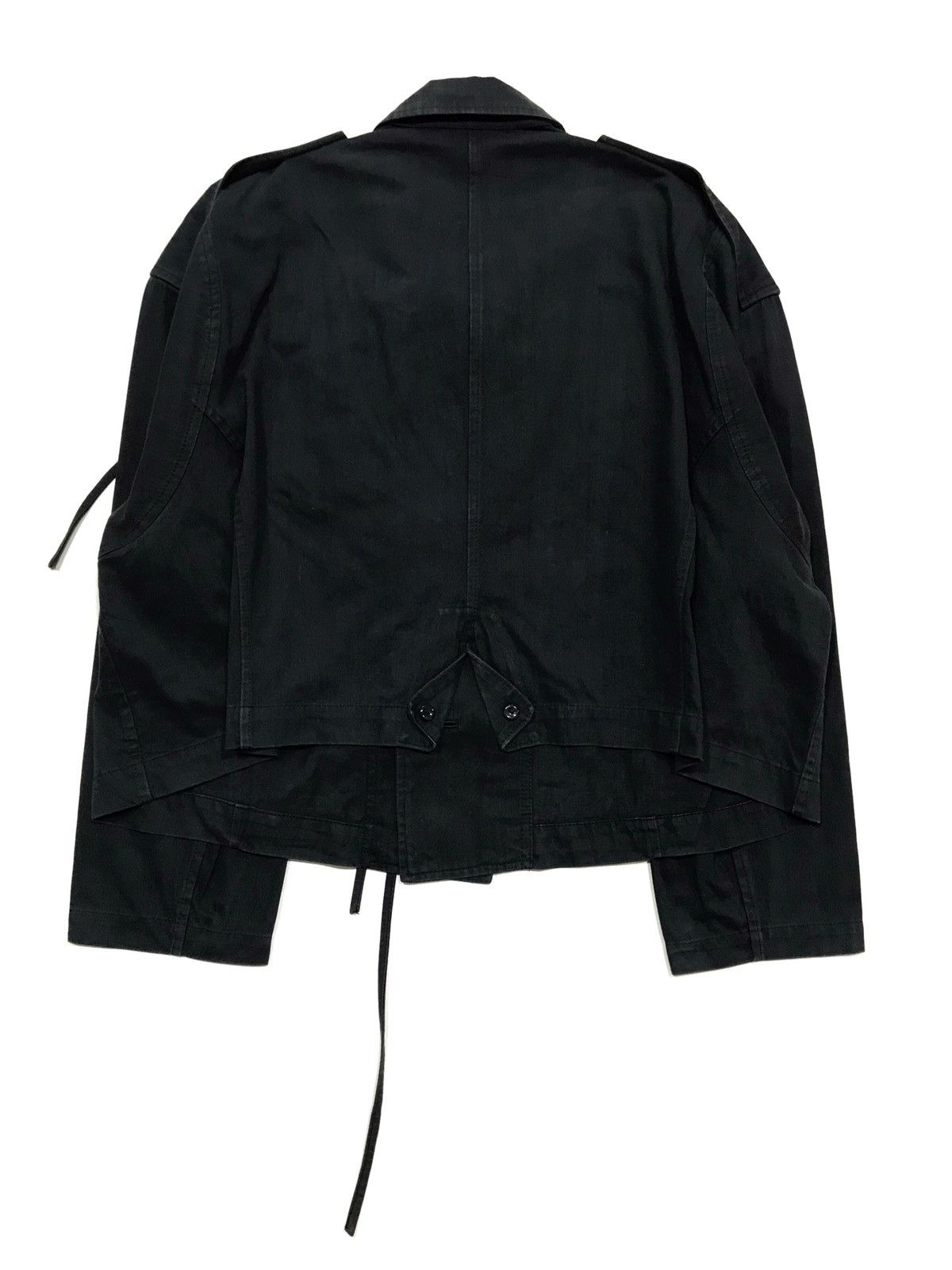 Y's × Yohji Yamamoto 1980’s Y’s Rope Cropped Jacket Size US M / EU 48-50 / 2 - 4 Thumbnail