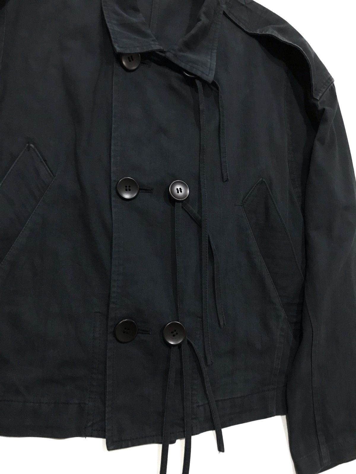 Y's × Yohji Yamamoto 1980’s Y’s Rope Cropped Jacket Size US M / EU 48-50 / 2 - 5 Thumbnail