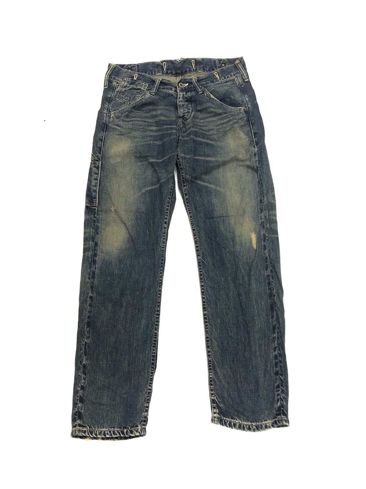 John Bull Wash Denim Selvadge Low Rise Jeans