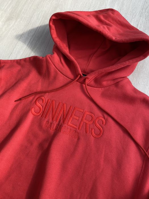 Sinners balenciaga hoodie online price