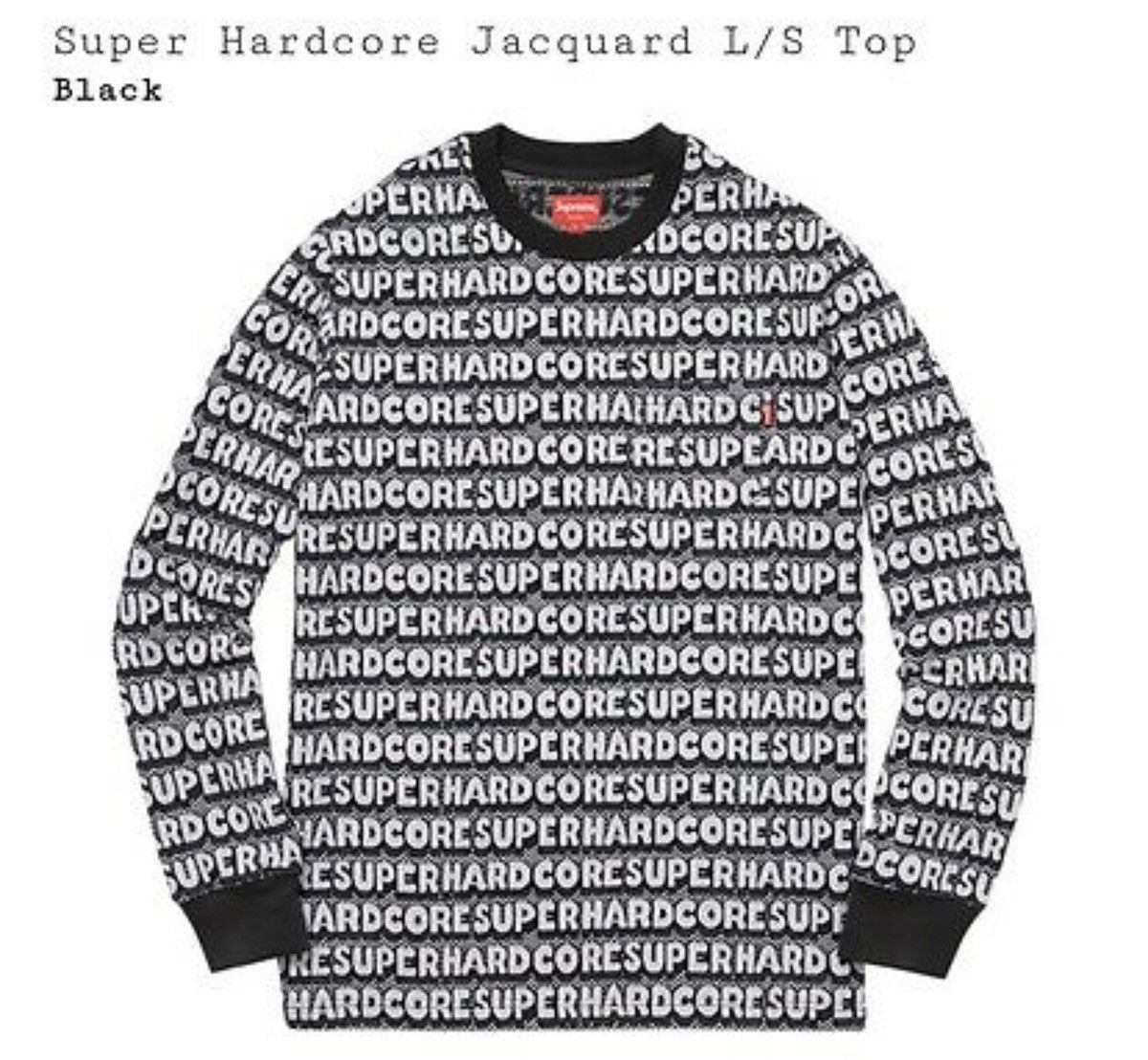 Supreme Supreme Super Hardcore Jacquard | Grailed