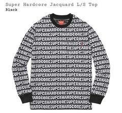 Supreme Super Hardcore Jacquard L S Top | Grailed