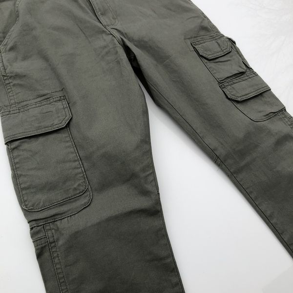 Travis Scott Taper Travis Scott Olive Green Cargo Tactical 4 Pocket ...