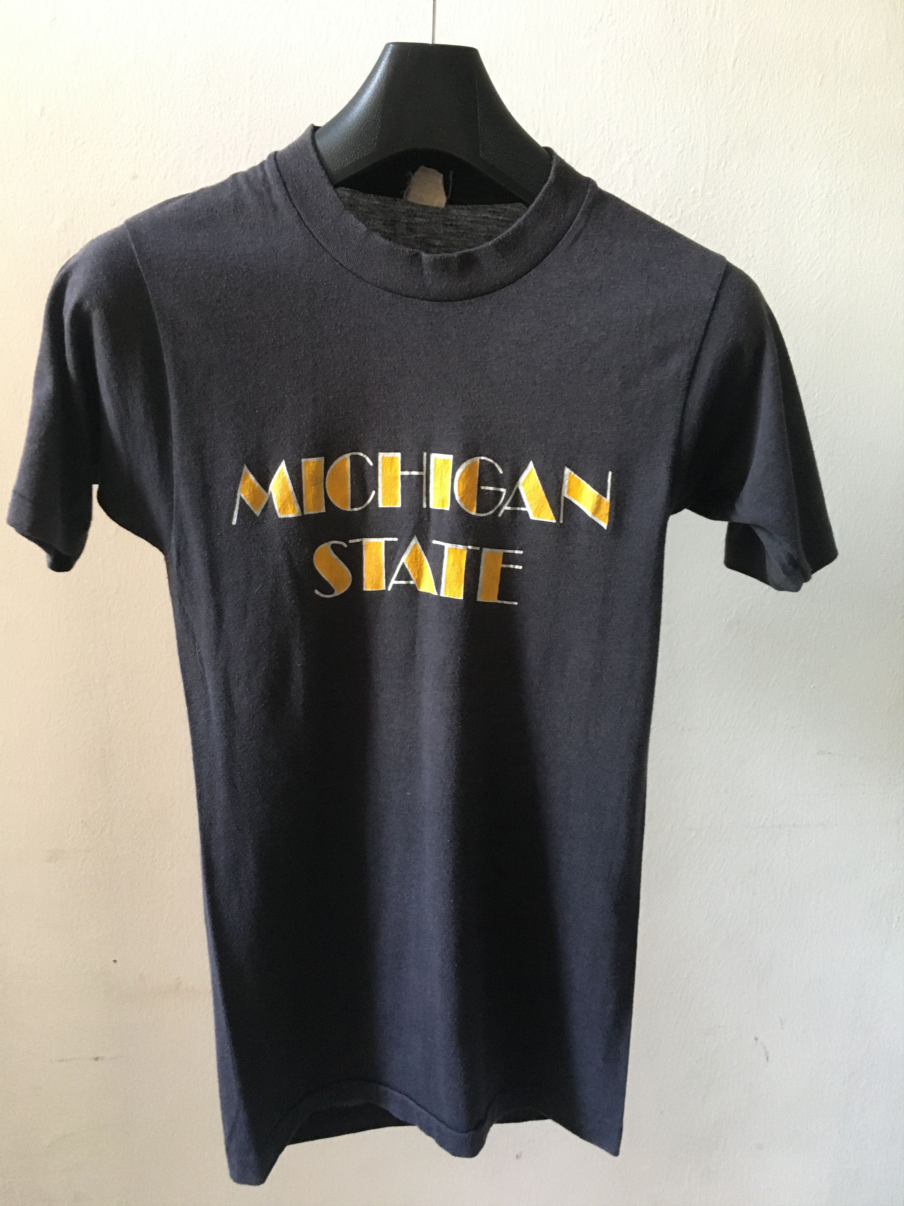 Vintage vintage 80 michigan state tee Size US S / EU 44-46 / 1 - 1 Thumbnail