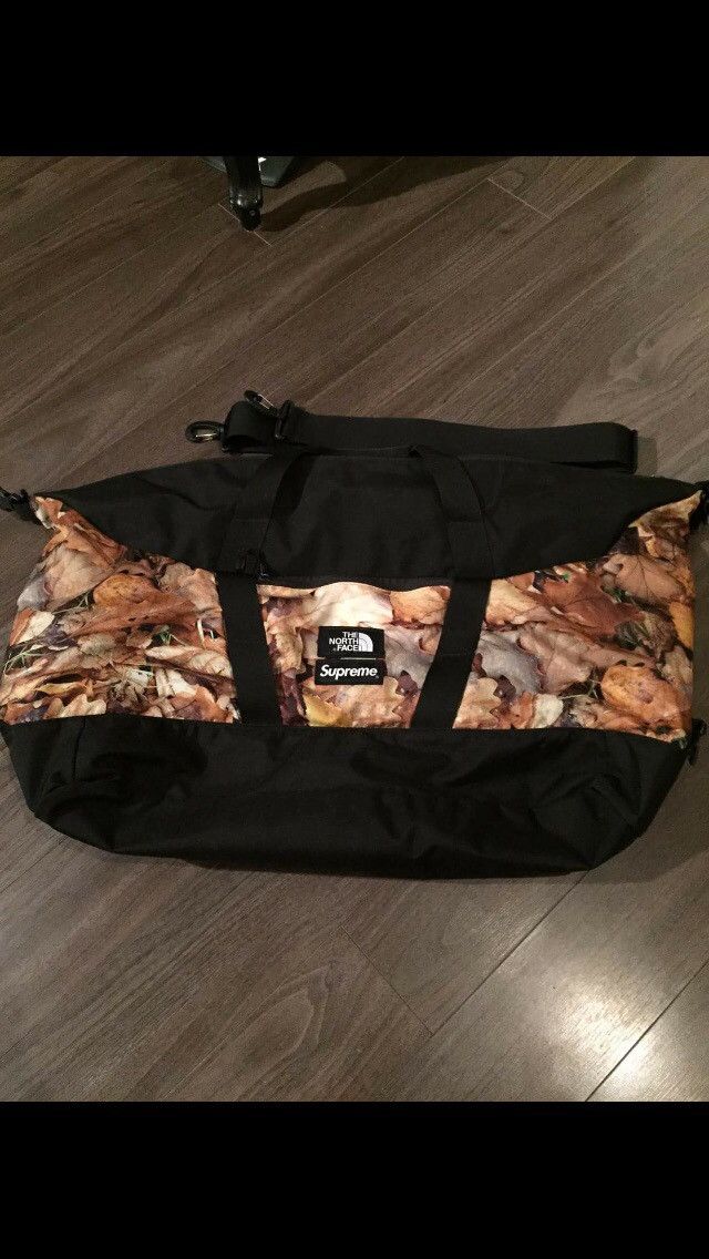 Supreme Supreme x The North Face Apex Duffle Bag Leaves | Grailed