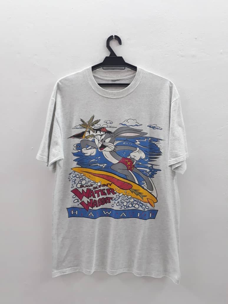 Cartoon Network Vintage 90s Bugs Bunny Surf Hawaii Size US L / EU 52-54 / 3 - 1 Thumbnail