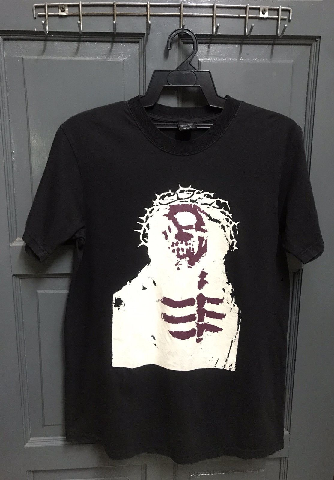 06ss“ガンズ期”NUMBER (N)INE Skull Jesus Tee ナンバーナインnumber nine 06ガンズ期髑髏スカル jesus T