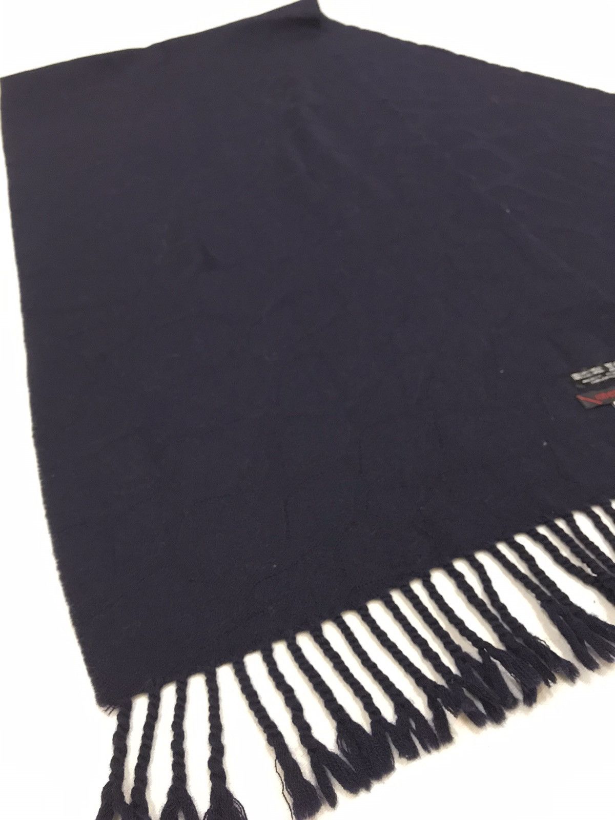 Cavalli Class Blue Wool Men Scarf main image 1