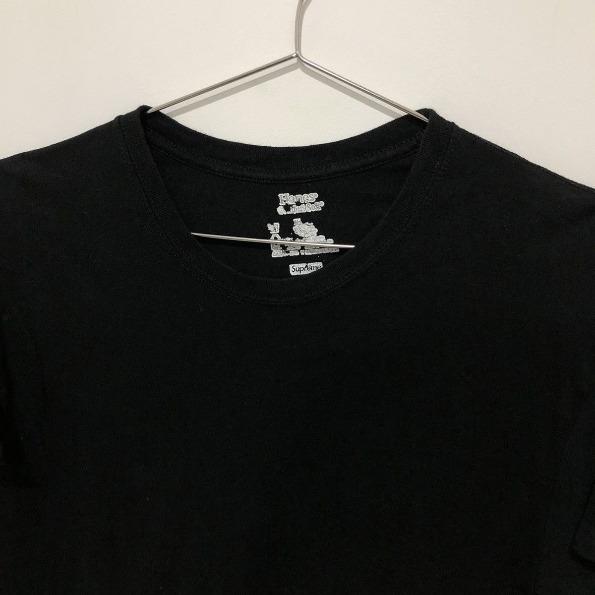 Hanes × Supreme Supreme Hanes Basic Tee Black 1 Size US S / EU 44-46 / 1 - 4 Thumbnail