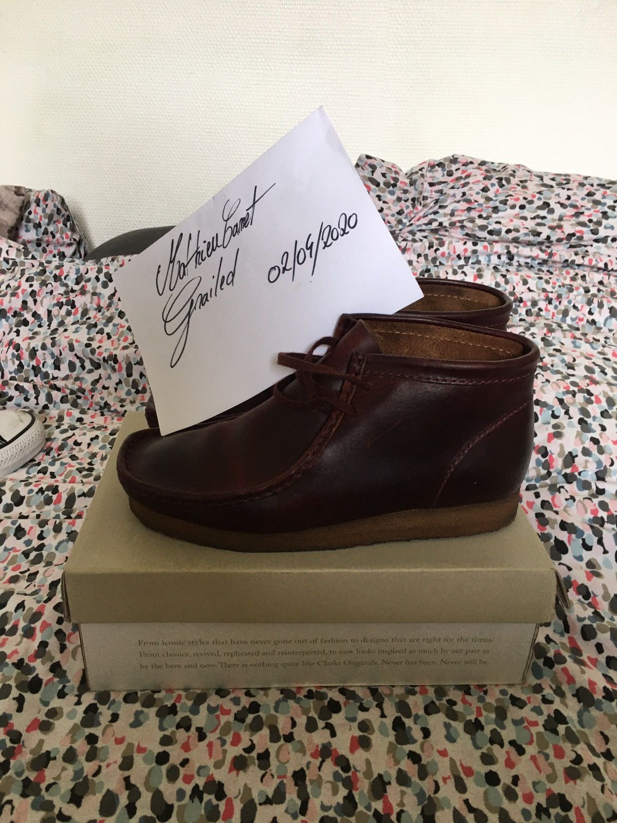 Clarks horween wallabee on sale