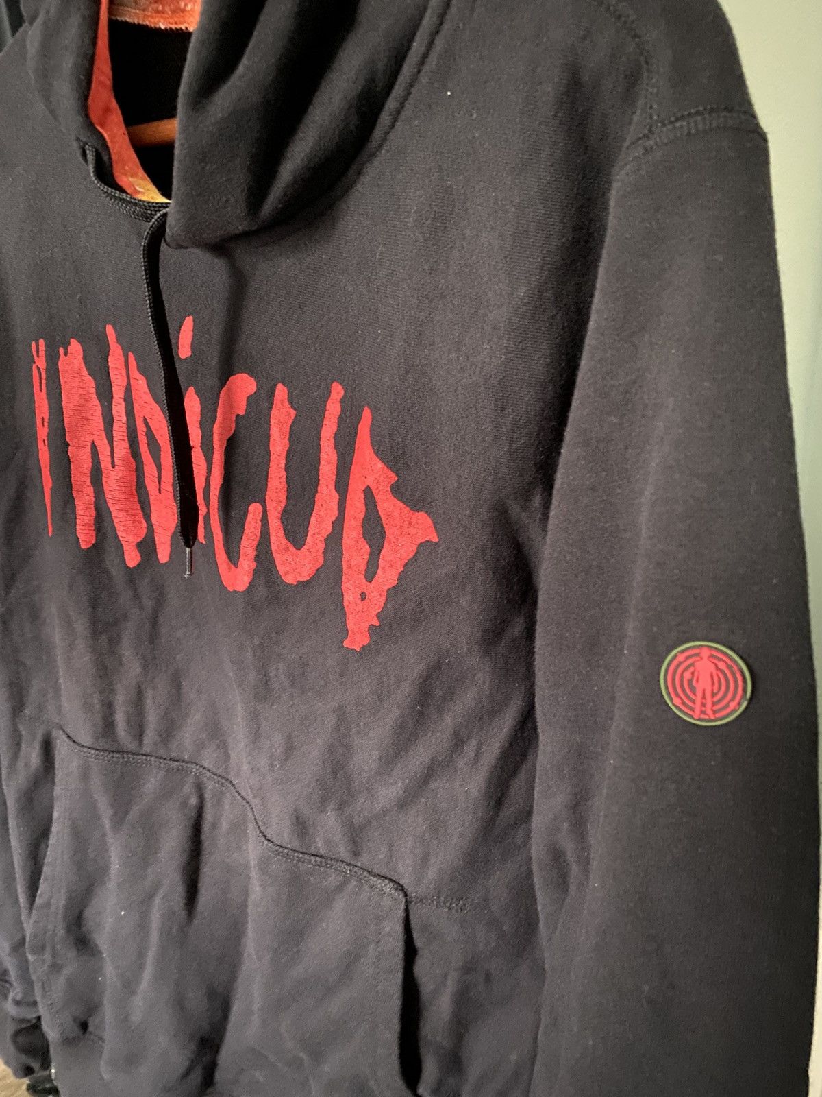 Kid Cudi Indicud album promo tour merch hoodie Grailed