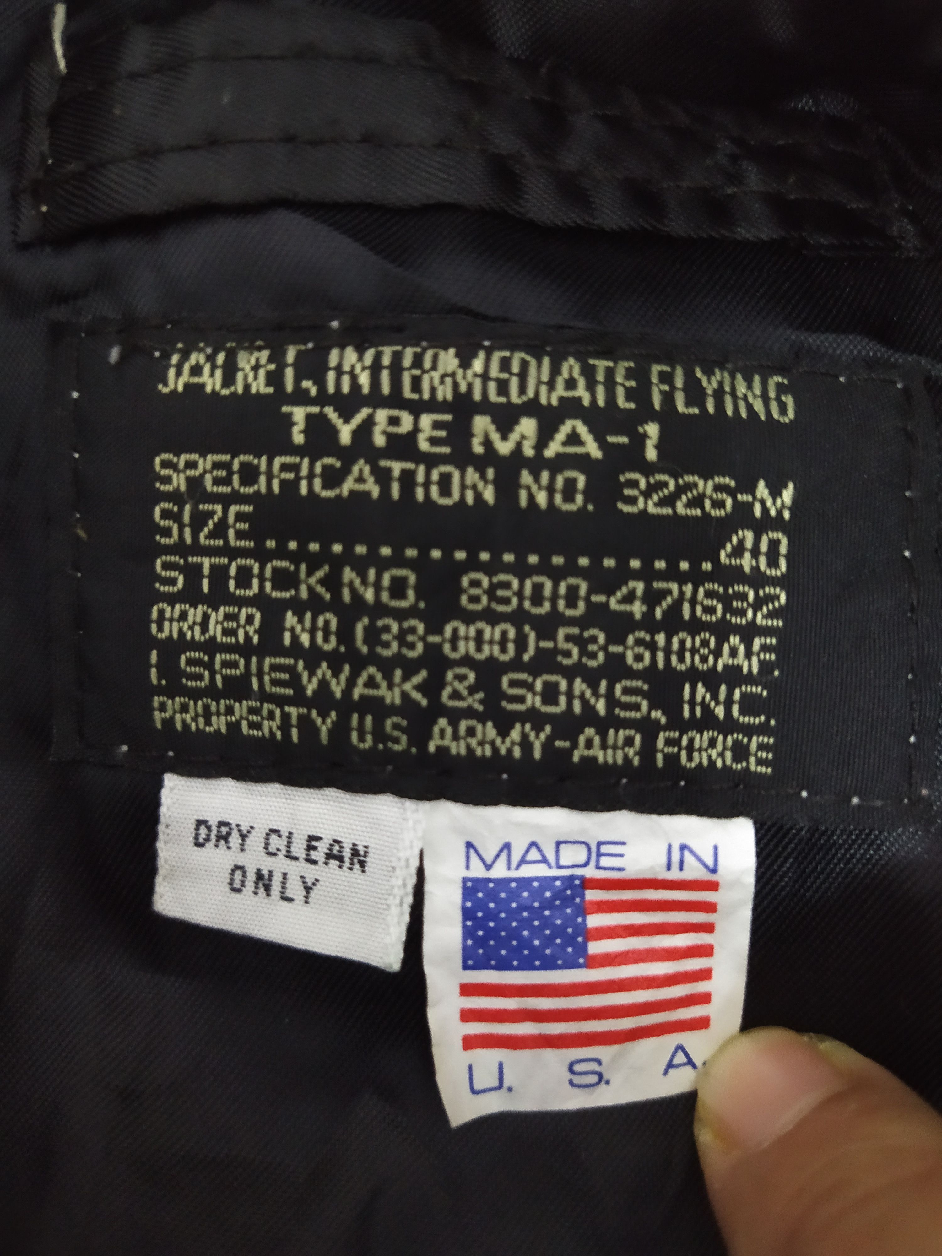 I. Spiewak And Sons VTG I. SPIEWAK & SONSBOMBERS JACKET (B249) Size US M / EU 48-50 / 2 - 5 Thumbnail