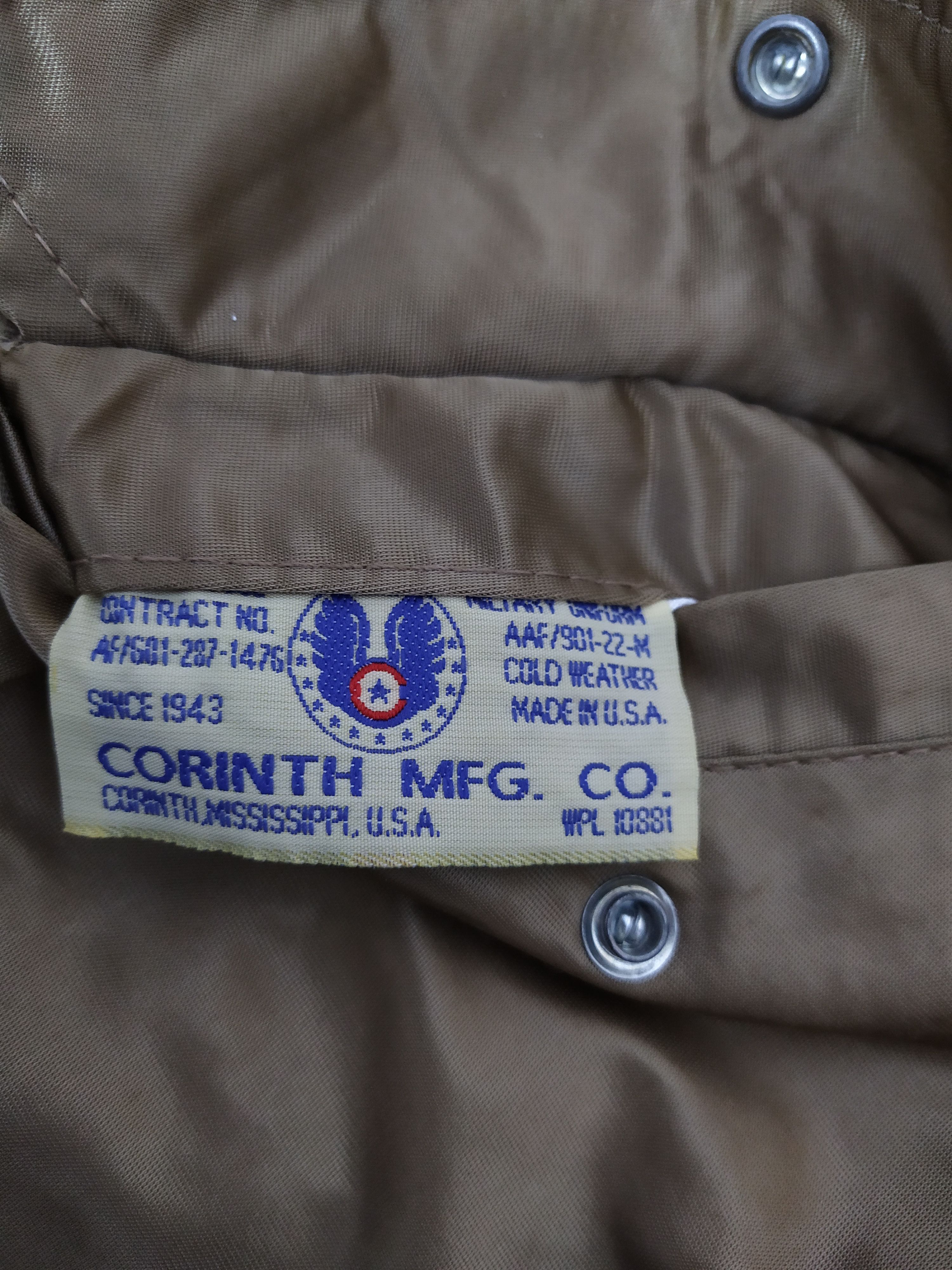 Other VTG CORINT MFG BOMBERS AIRFORCE JACKET (B251) Size US M / EU 48-50 / 2 - 6 Thumbnail