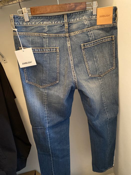 Ambush Design Ambush Reflective Paint Denim | Grailed