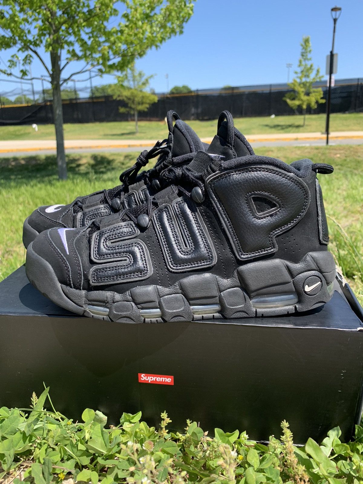 Supreme Suptempo Black Suptempo Precio Nike X Supreme Air More 
