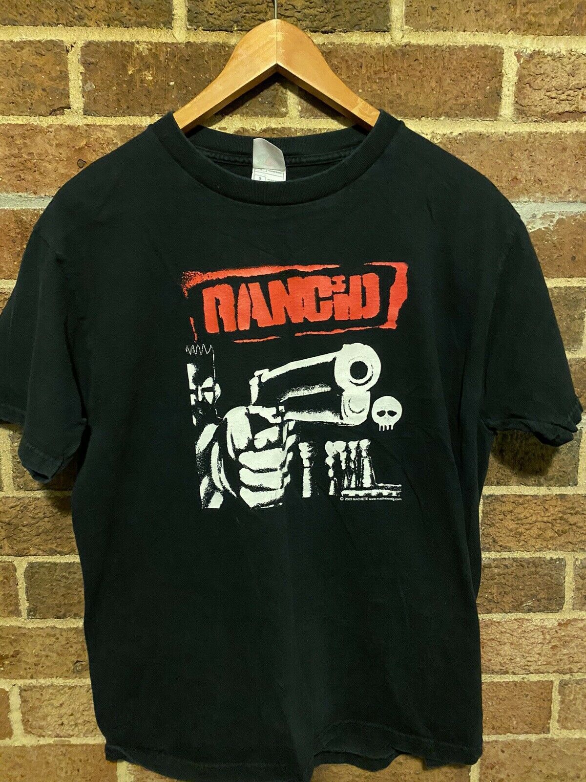 Vintage Vtg Rancid Grunge Band 1993 Gun Album Tshirt Large Black | Grailed