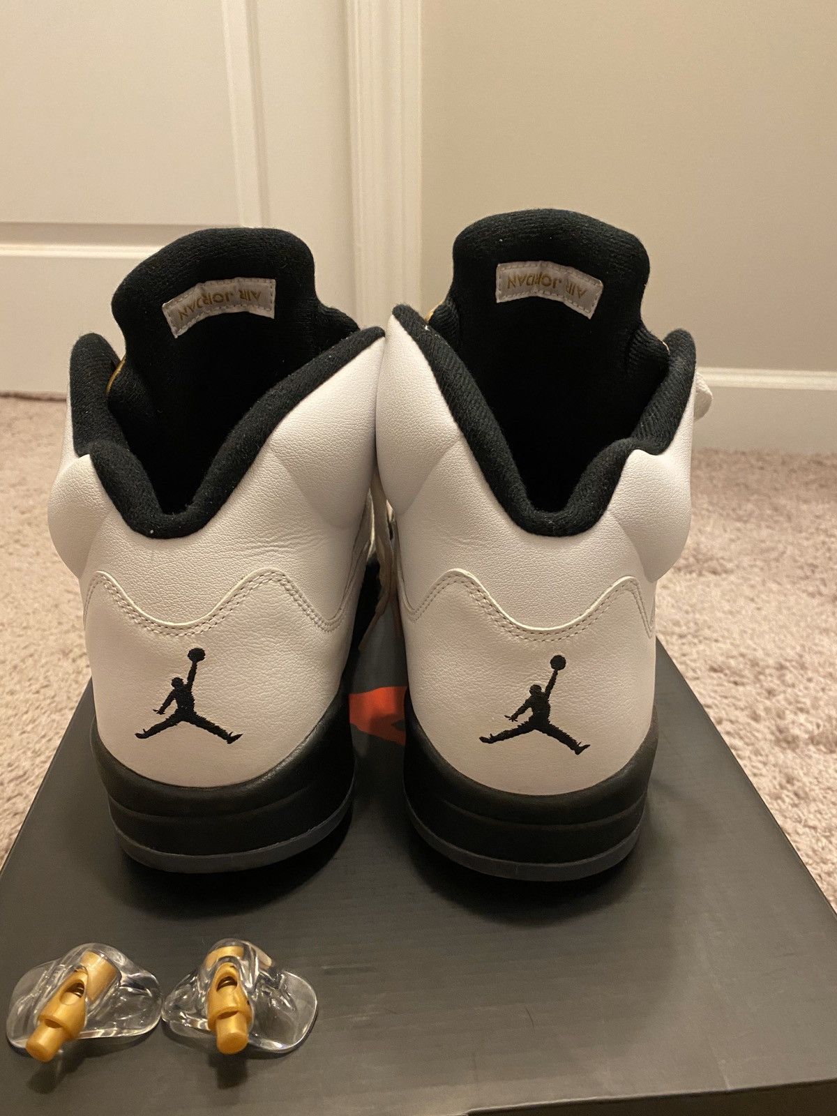 Jordan Brand Air Jordan 5 Retro Olympic 2016 Size US 14 / EU 47 - 4 Thumbnail