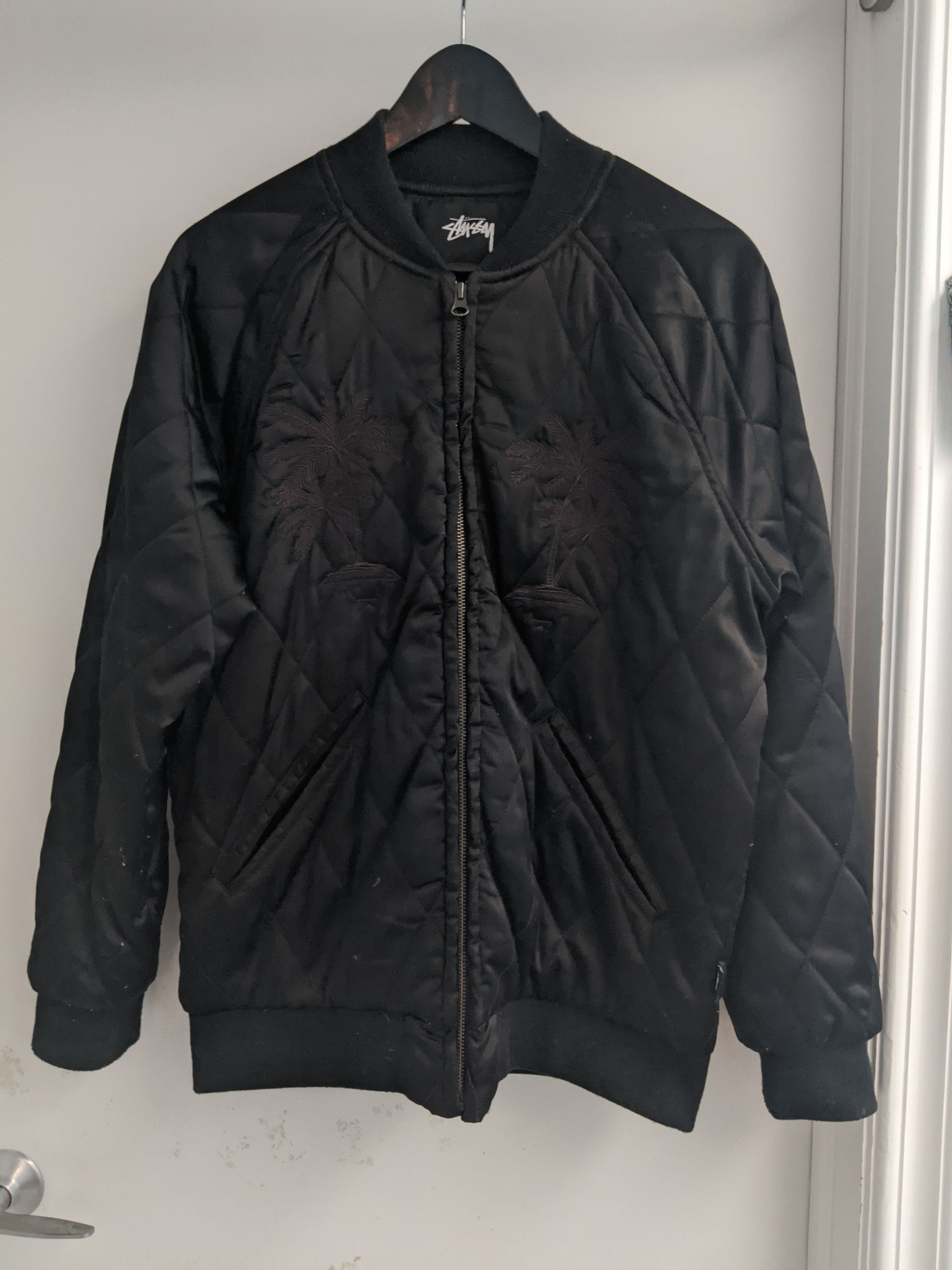 【希少】STUSSY Souvenir Jacket Black L Stussy Souvenir Jacket FW24 – Holy Ground
