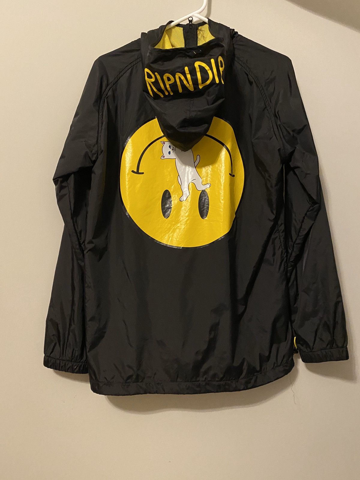 Rip N Dip RIPNDIP Smiley Face Anorak Jacket Grailed