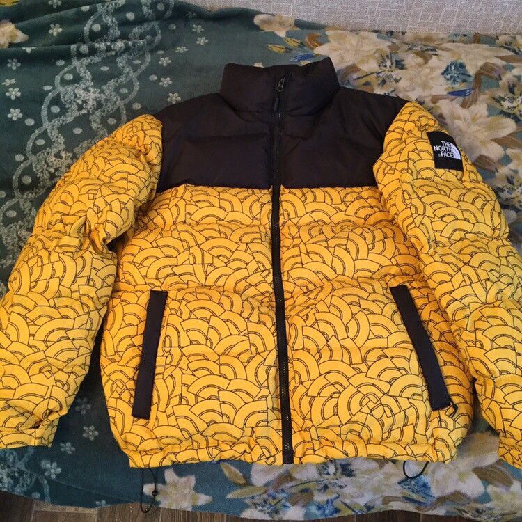 The North Face The North Face 1992 Nuptse 700 Yellow Dome Down Jacket |  Grailed