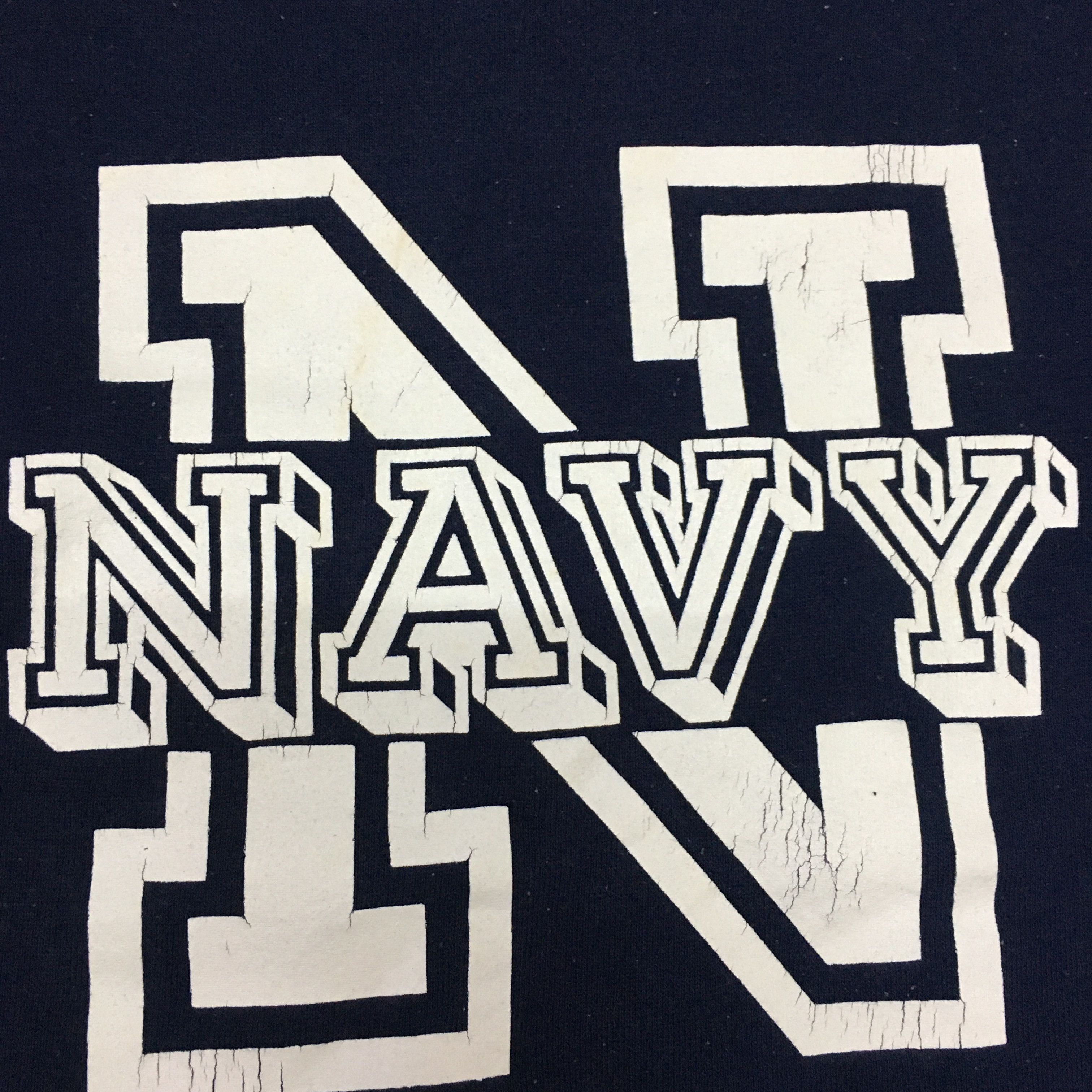 Vintage 80s/90 navy sweatshirt Size US M / EU 48-50 / 2 - 2 Thumbnail