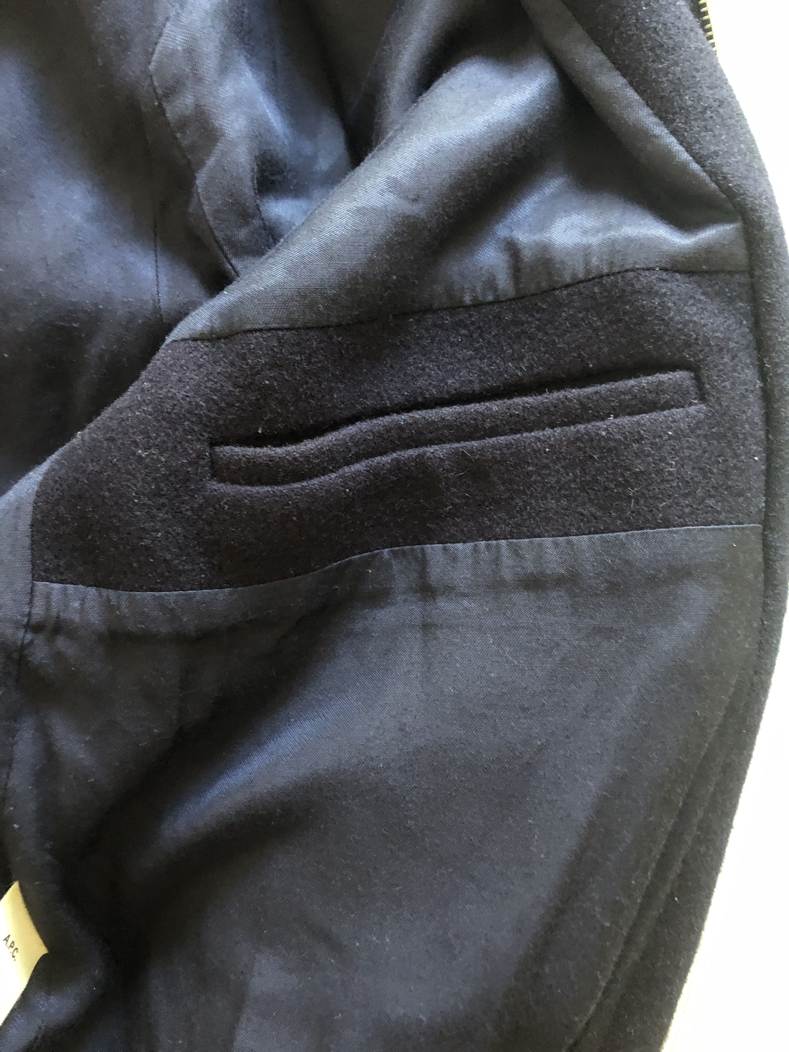 A.P.C. A.P.C Wool Jacket Made In France Size US L / EU 52-54 / 3 - 6 Thumbnail