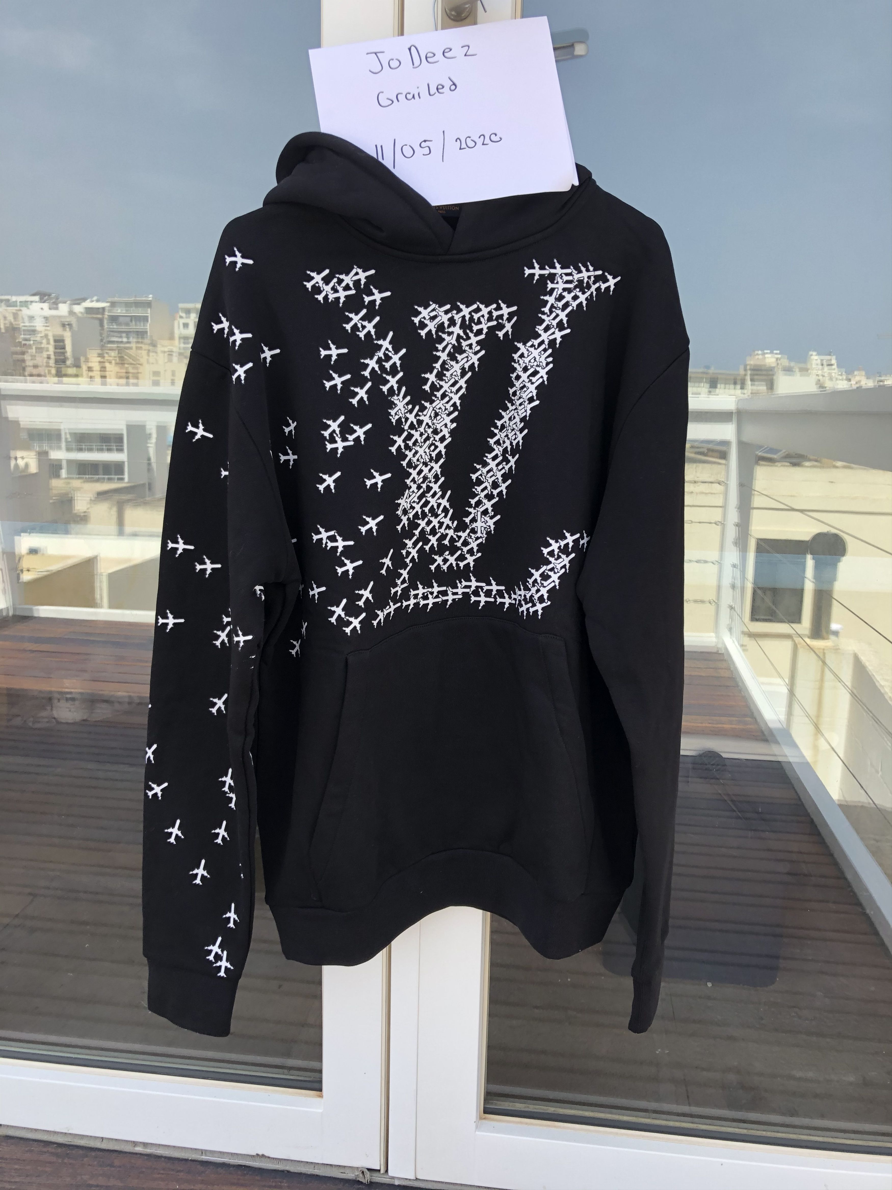 Lv Planes Printed Hoodie Price