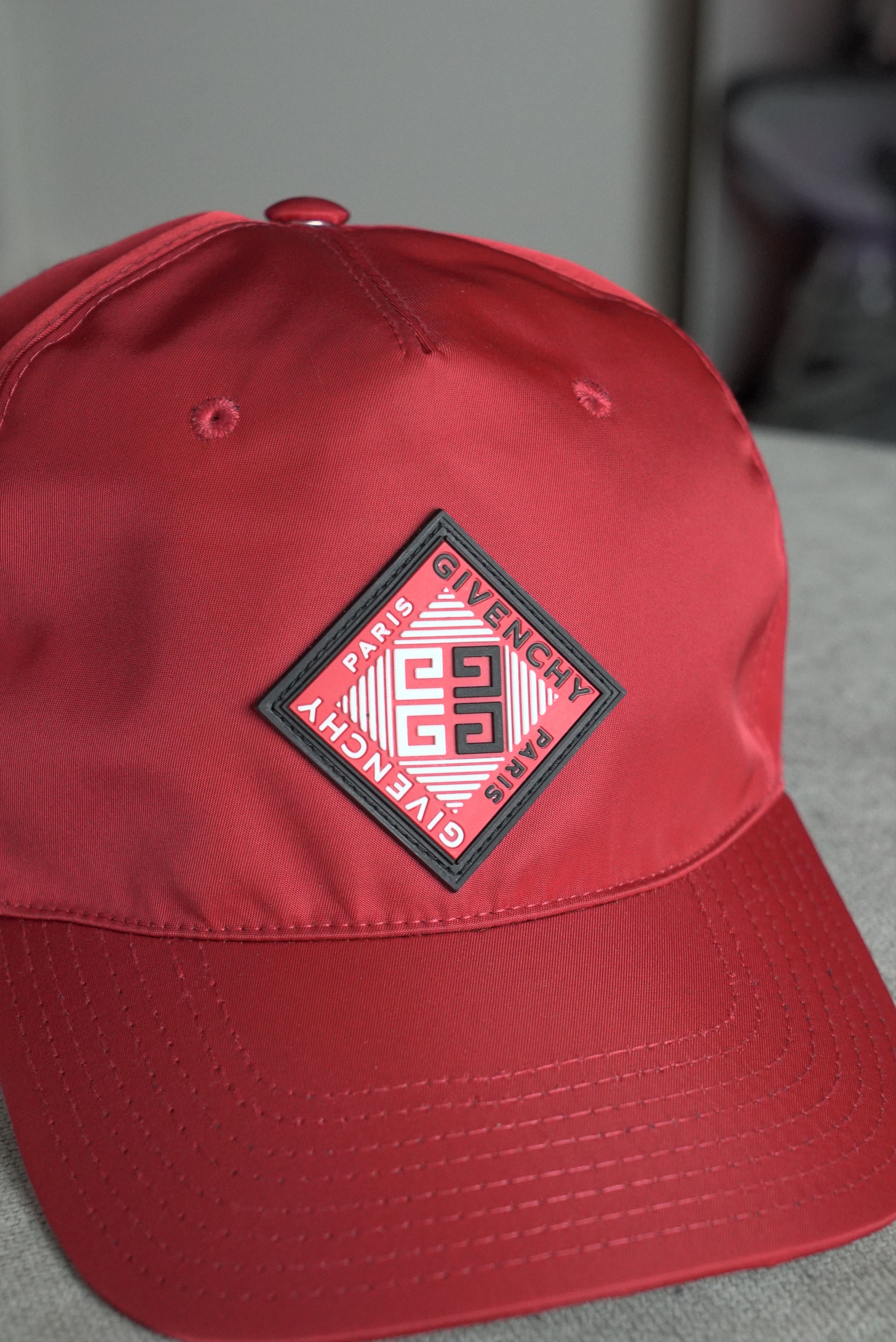 Givenchy Embroidered Logo Satin Nylon Cap Size ONE SIZE - 2 Thumbnail