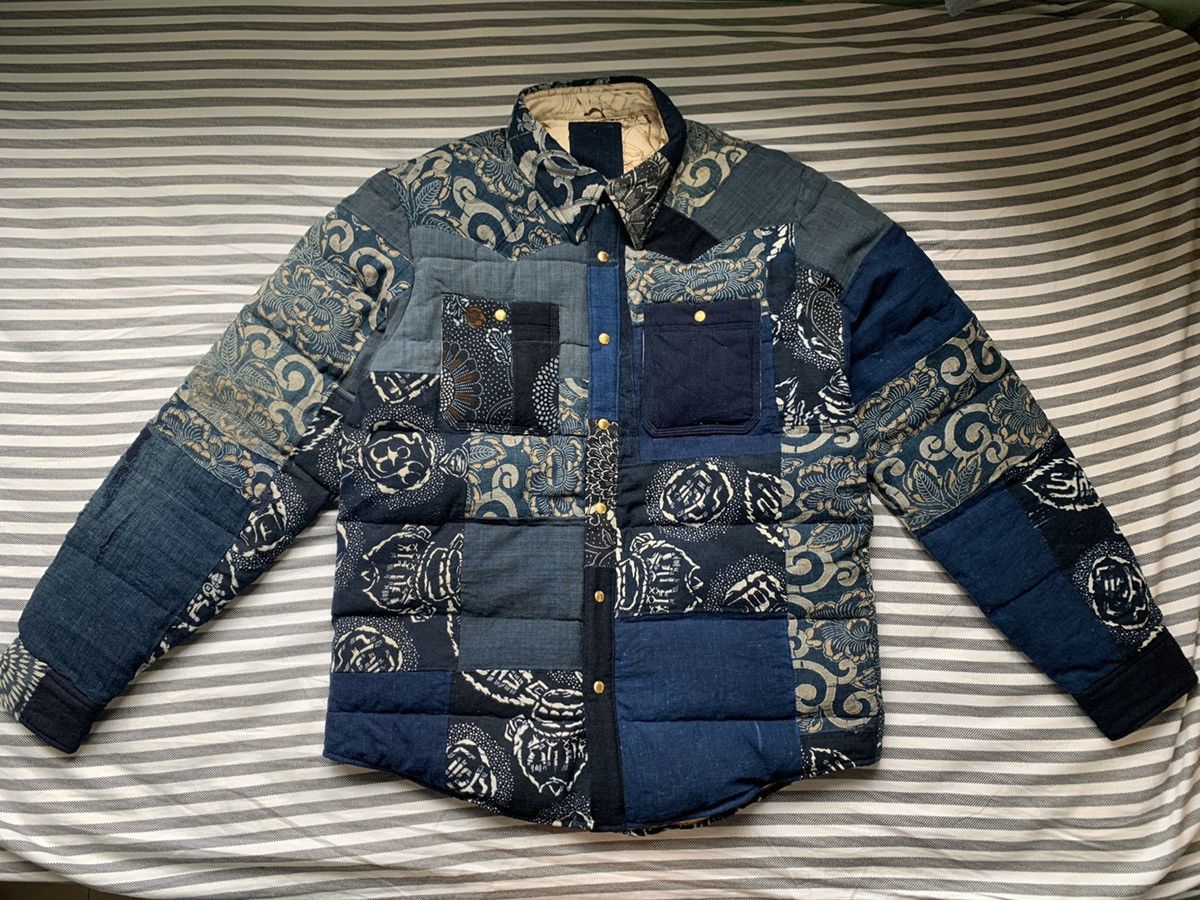 Visvim Visvim ict kerchief down jacket kofu Travis Scott | Grailed