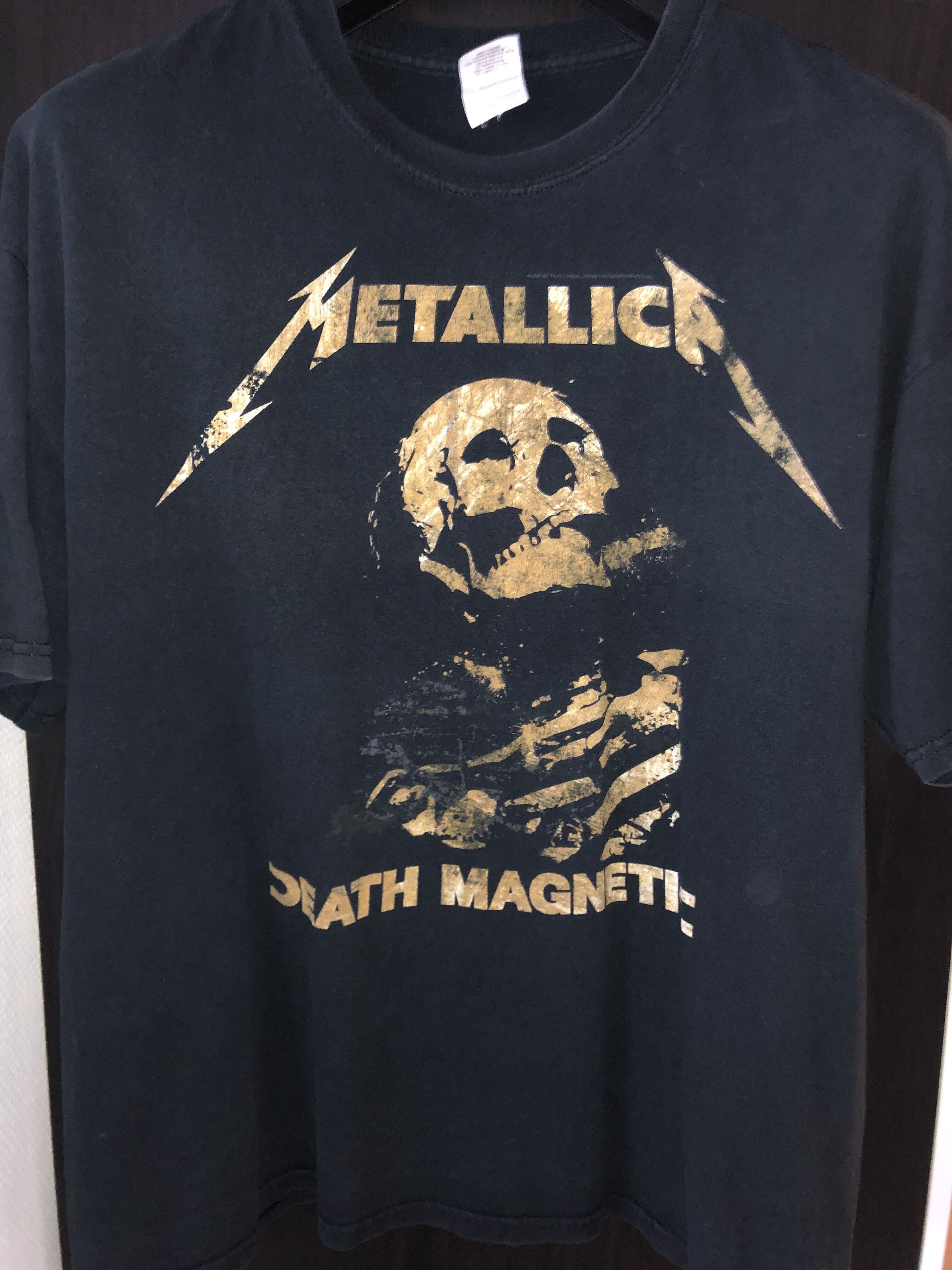 Metallica REAL VINTAGE METALLICA DEATH MAGNETIC TOUR TEE / T-SHIRT 
