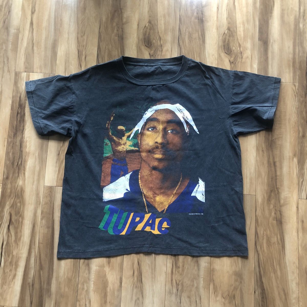 Band Tees × Vintage 2pac keep ya head up vintage music tour 