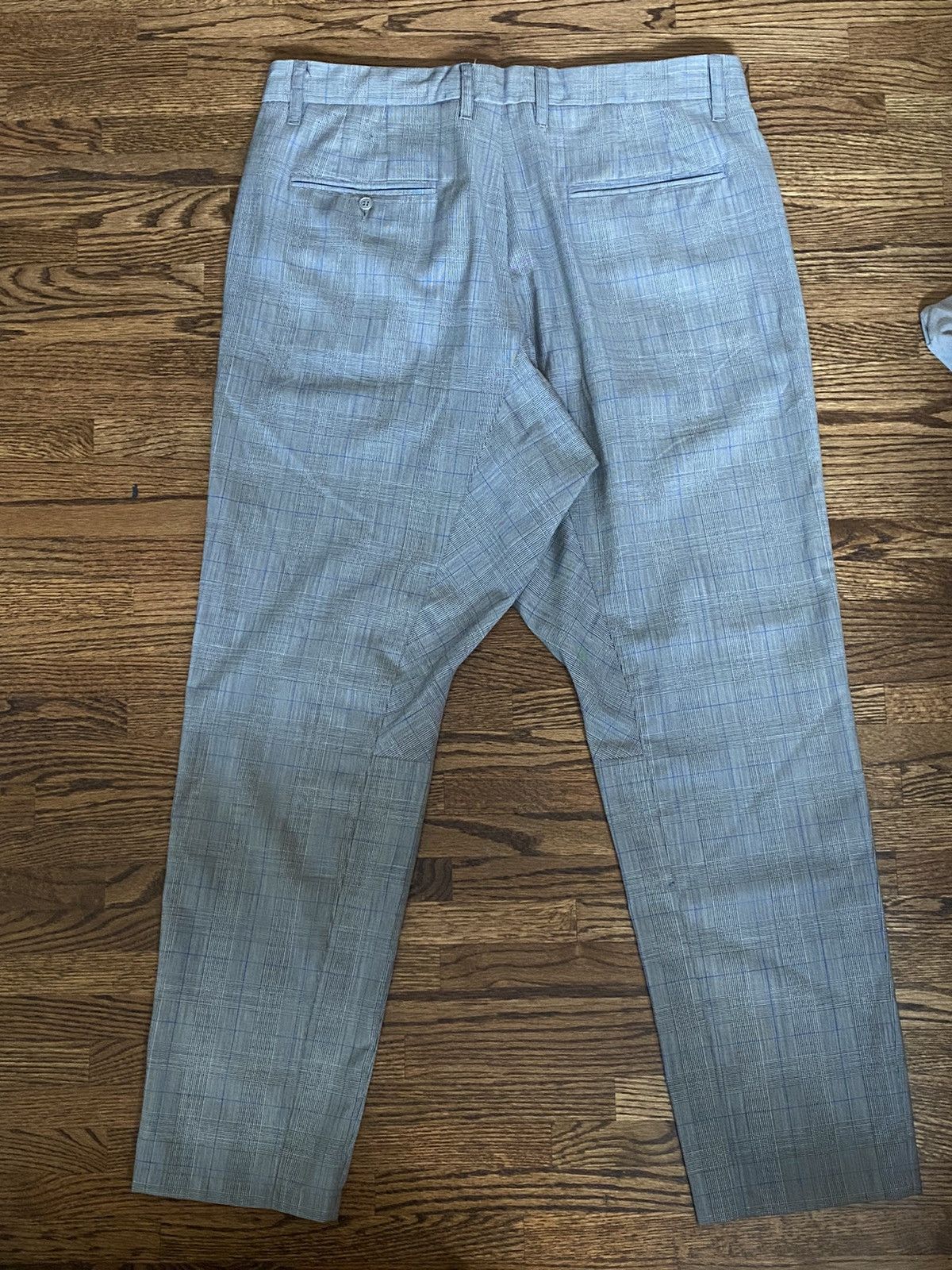 OAMC OAMC Gray Glen Plaid Pants Size US 36 / EU 52 - 4 Thumbnail