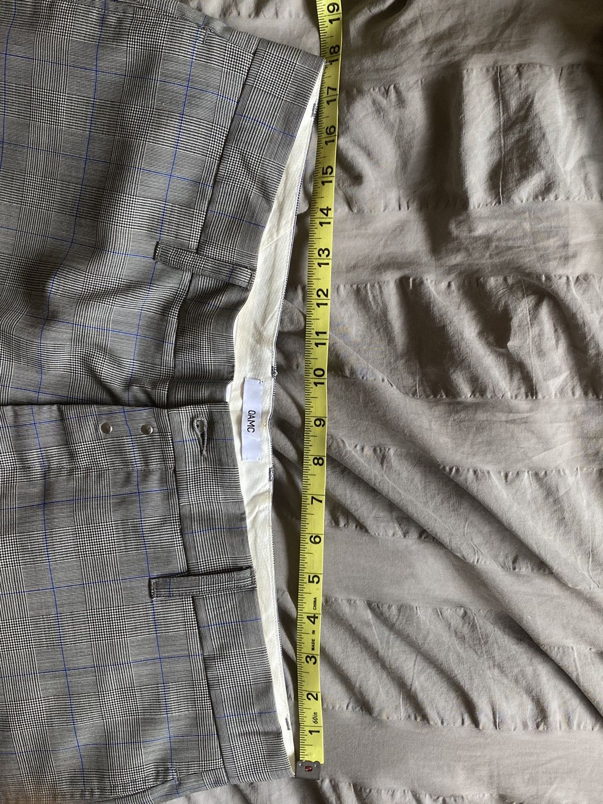 OAMC OAMC Gray Glen Plaid Pants Size US 36 / EU 52 - 6 Thumbnail