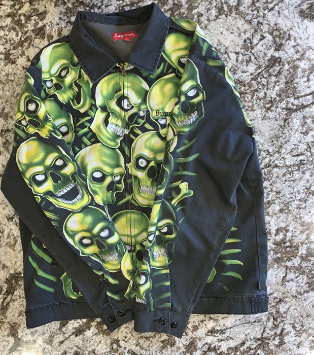 Skull cheap jacket supreme