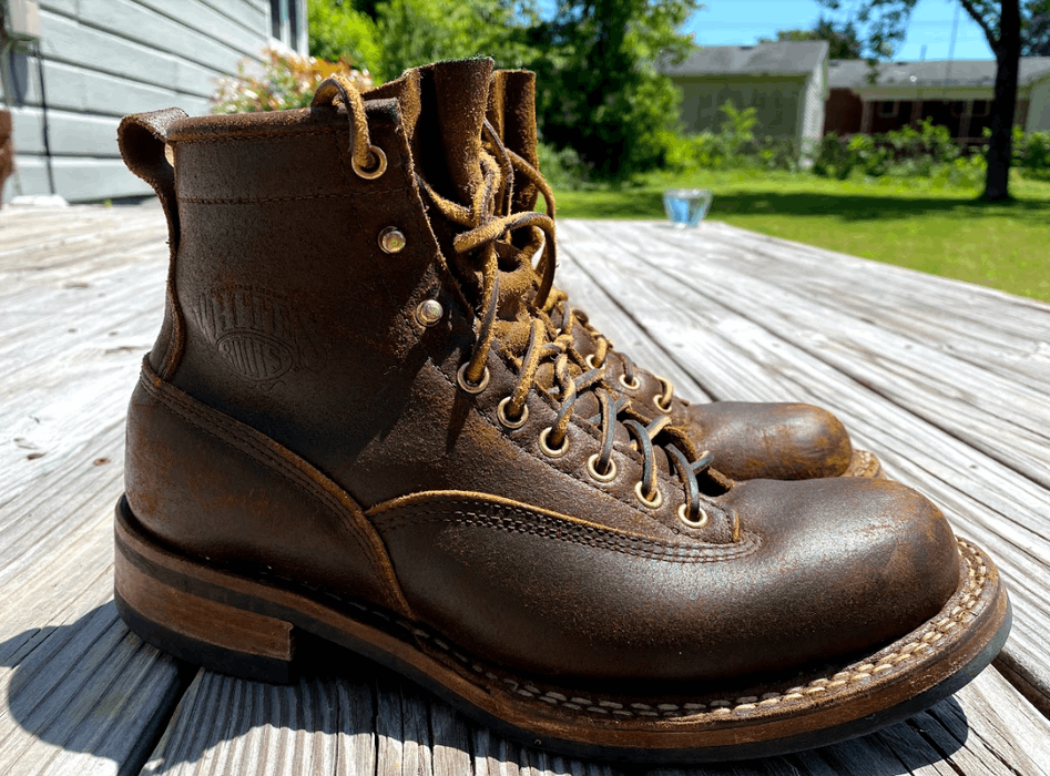 Whites Boots 350 Cruiser Cinnamon Waxed Flesh Grailed