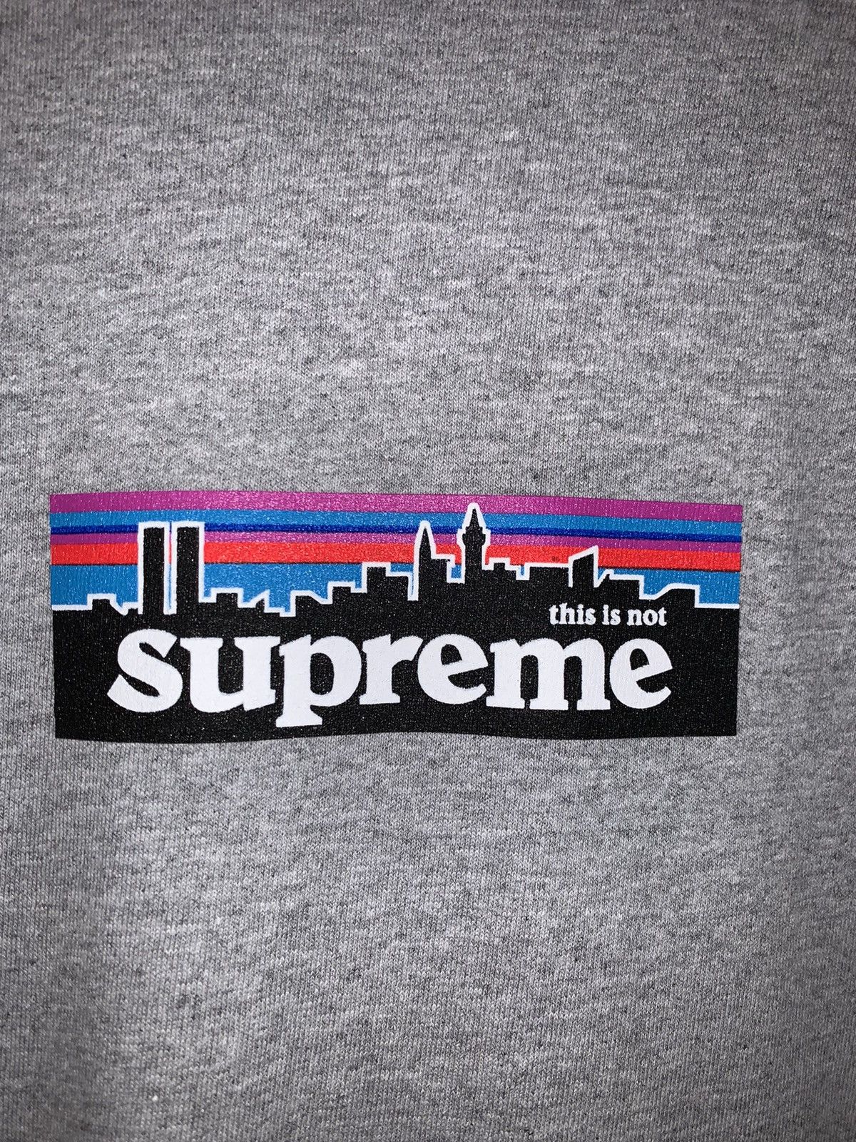 Custom This Is Not Supreme Patagonia Box Logo Grailed