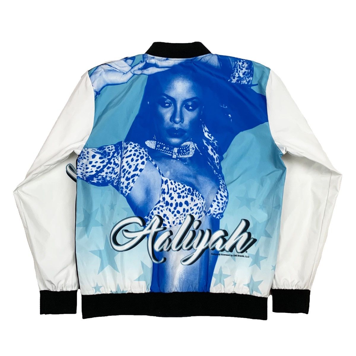 Chalk Line × Rap Tees × Vintage 🔥Aaliyah All Over Print Bomber  