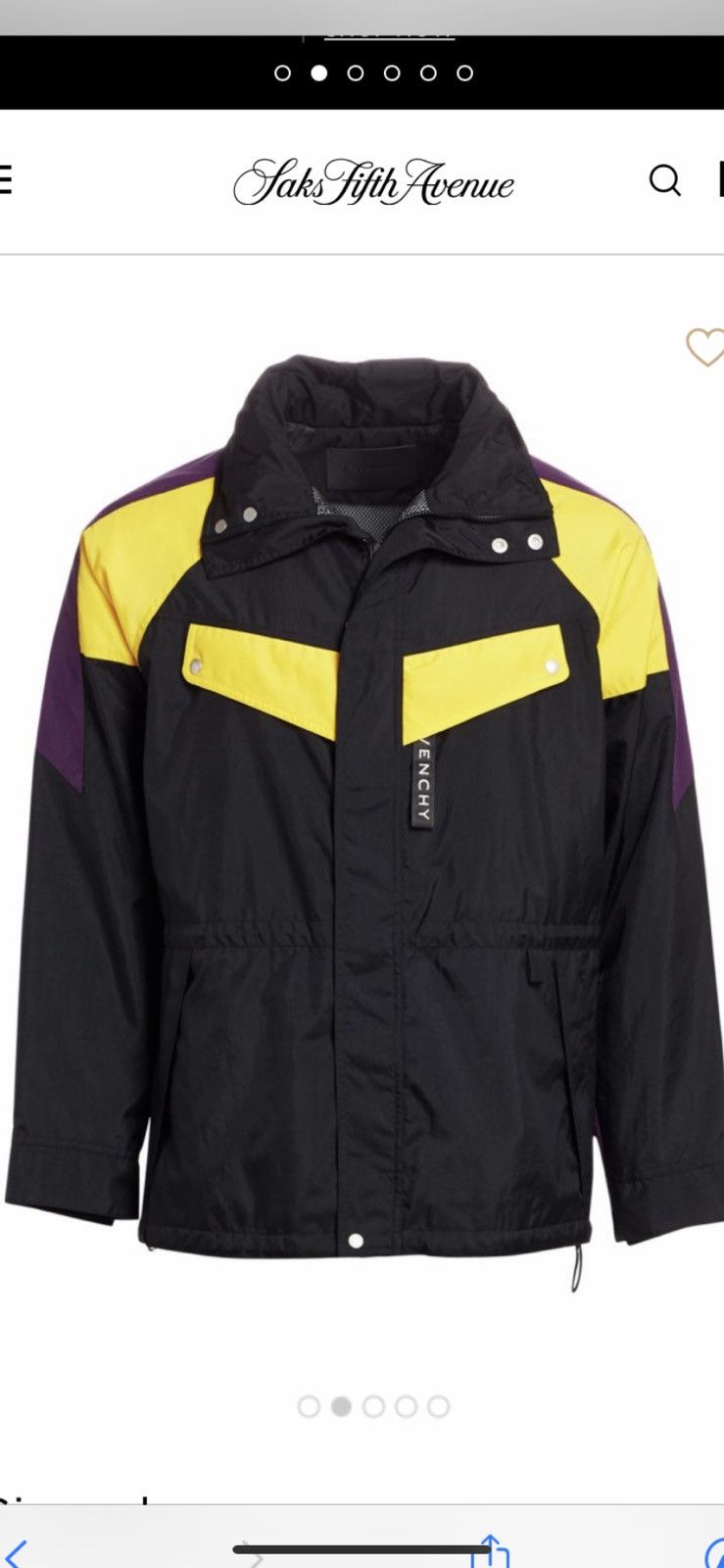 Givenchy Givenchy windbreaker Size US XL / EU 56 / 4 - 9 Thumbnail