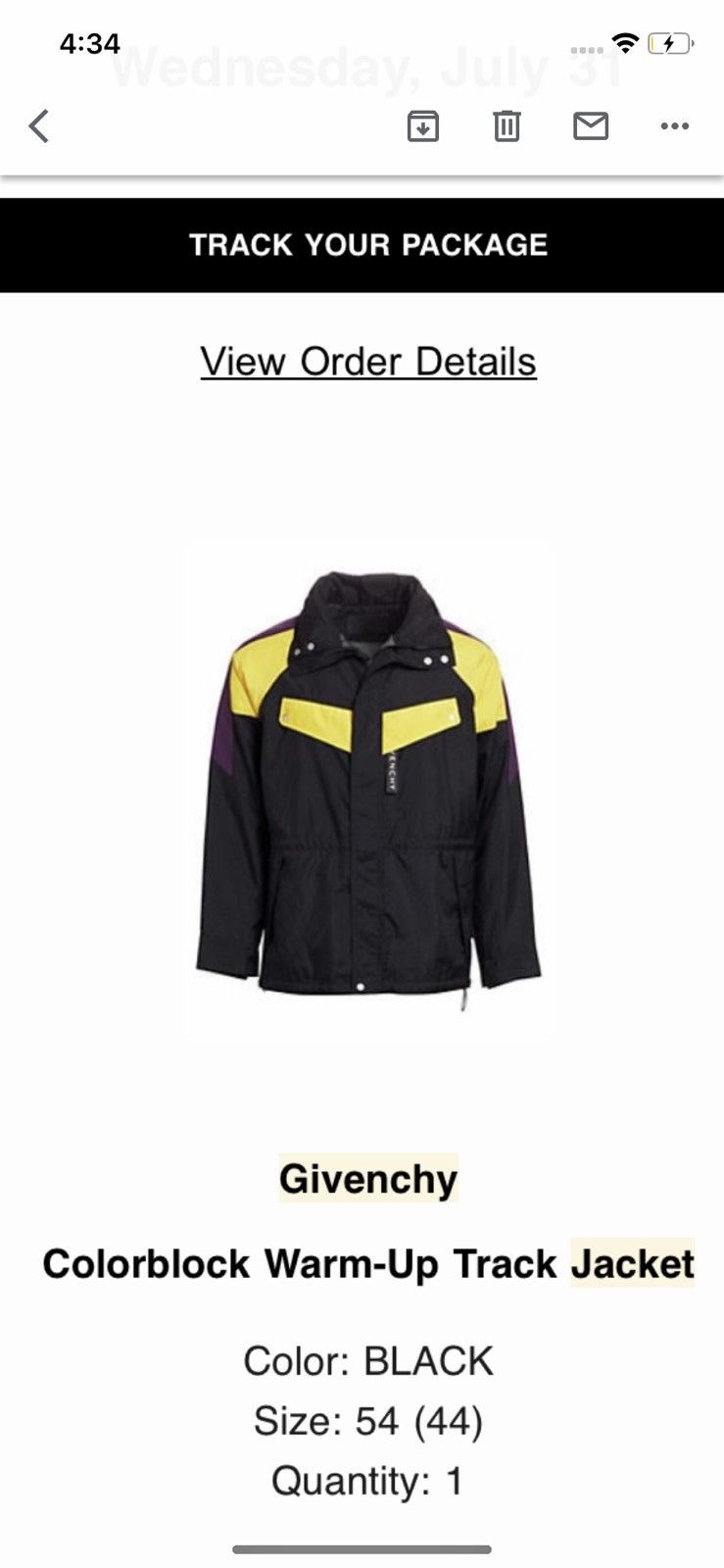 Givenchy Givenchy windbreaker Size US XL / EU 56 / 4 - 7 Thumbnail